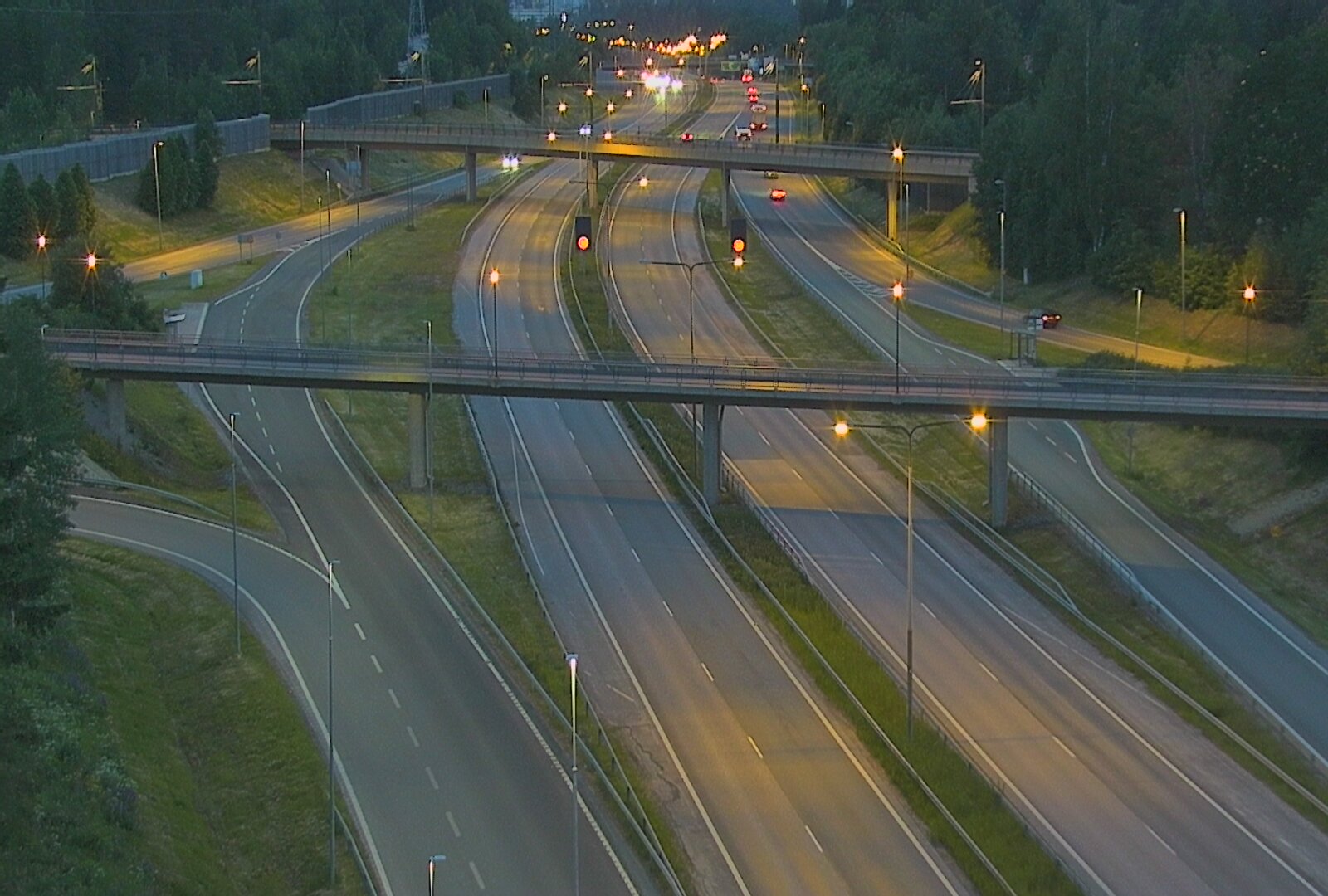Kelikamerat Kuva Tie 101 Espoo, Turunväylän risteys, Espoo, Uusimaa