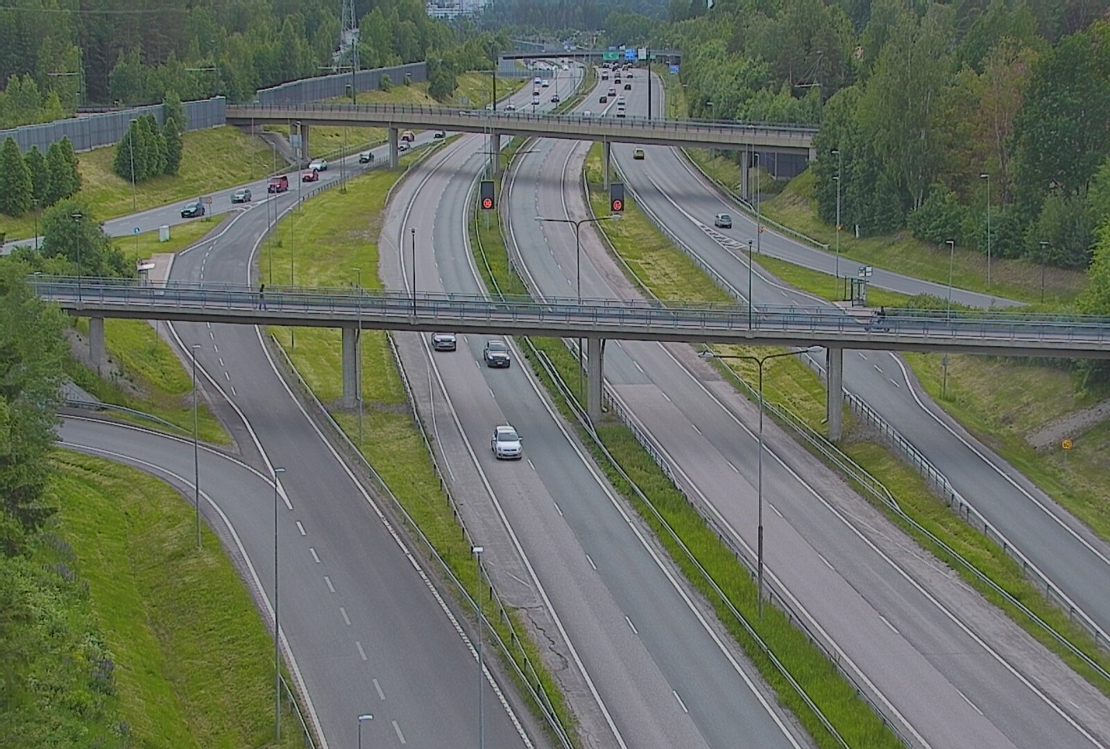 Kelikamerat Kuva Tie 101 Espoo, Turunväylän risteys, Espoo, Uusimaa