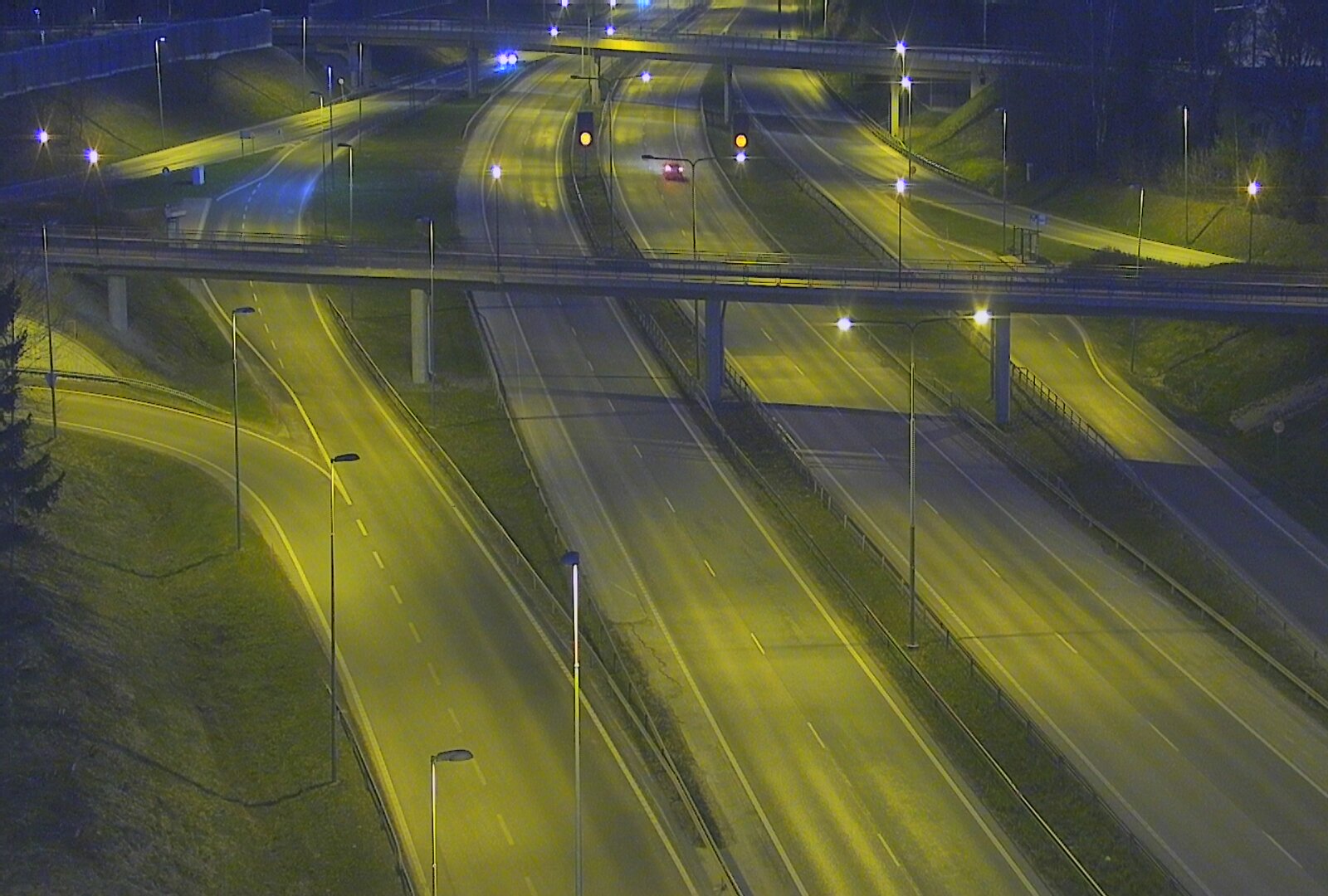 Weather Camera Image Road 101 Espoo, Turunväylä risteys, Espoo, Uusimaa
