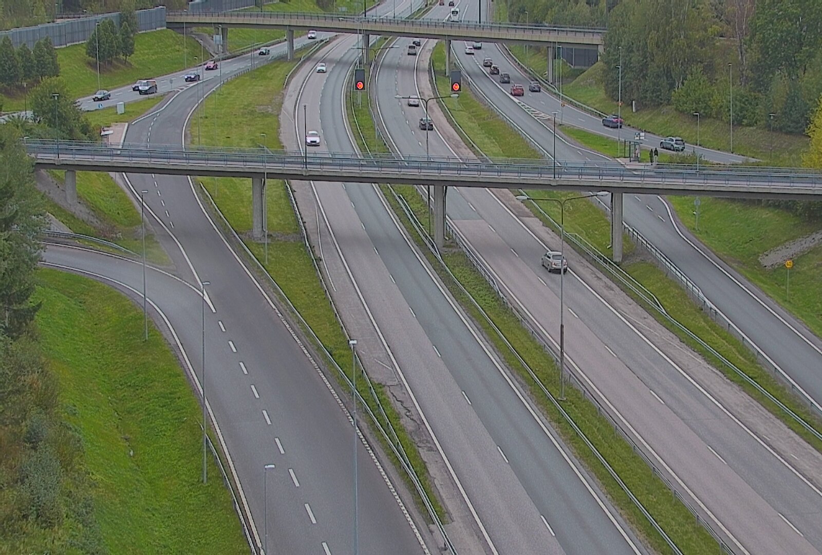 Kelikamerat Kuva Tie 101 Espoo, Turunväylän risteys, Espoo, Uusimaa
