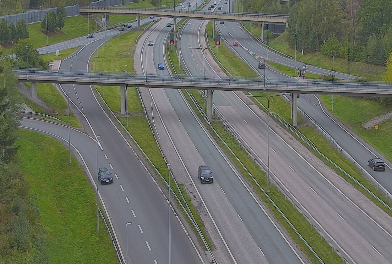 Kelikamerat Kuva Tie 101 Espoo, Turunväylän risteys, Espoo, Uusimaa