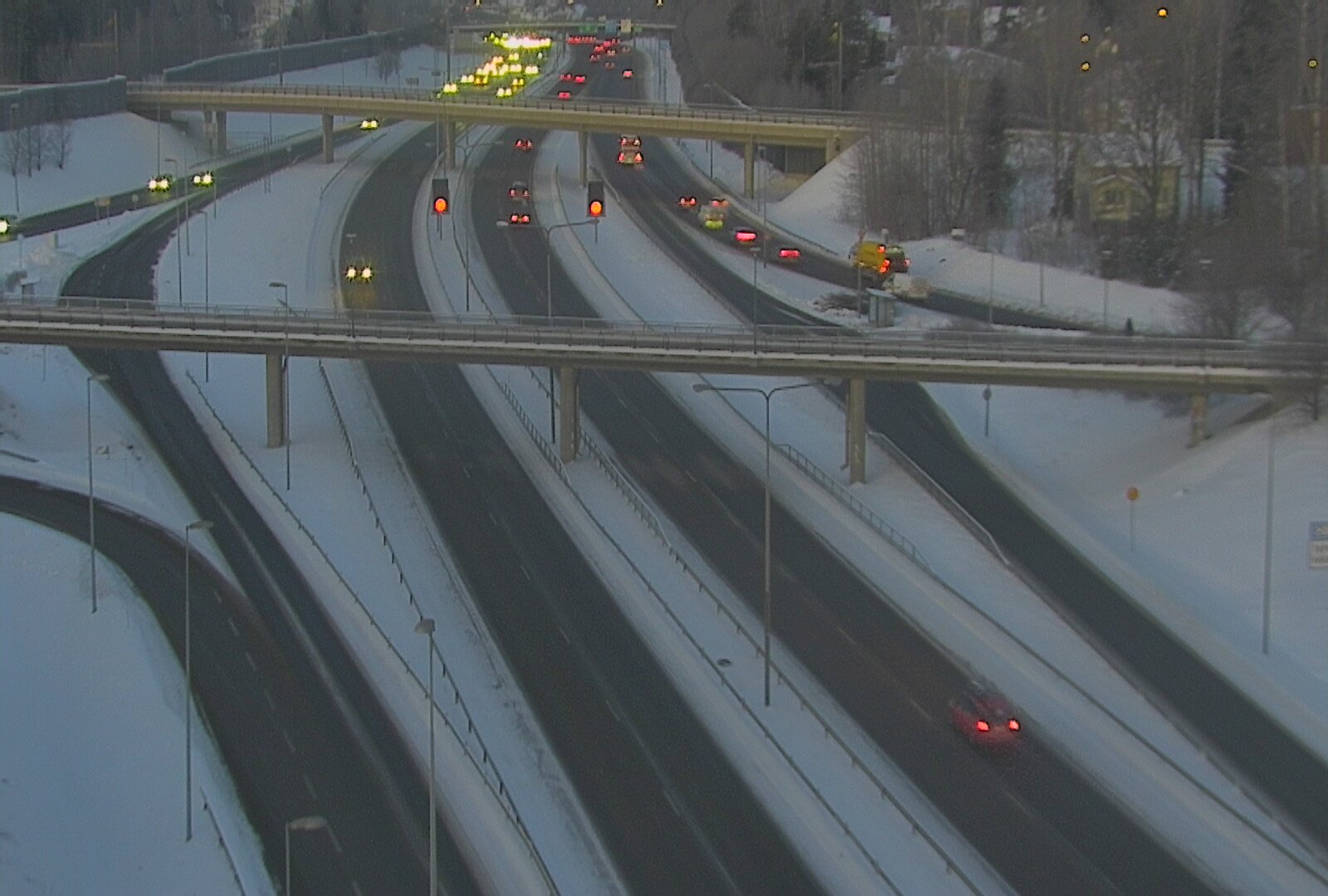 Kelikamerat Kuva Tie 101 Espoo, Turunväylän risteys, Espoo, Uusimaa