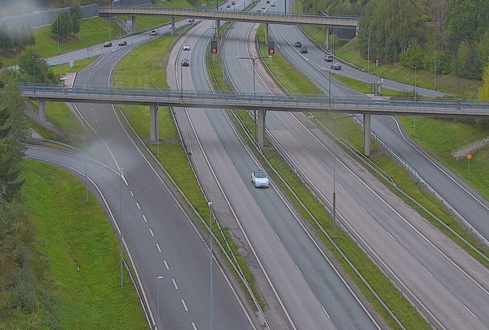 Kelikamerat Kuva Tie 101 Espoo, Turunväylän risteys, Espoo, Uusimaa