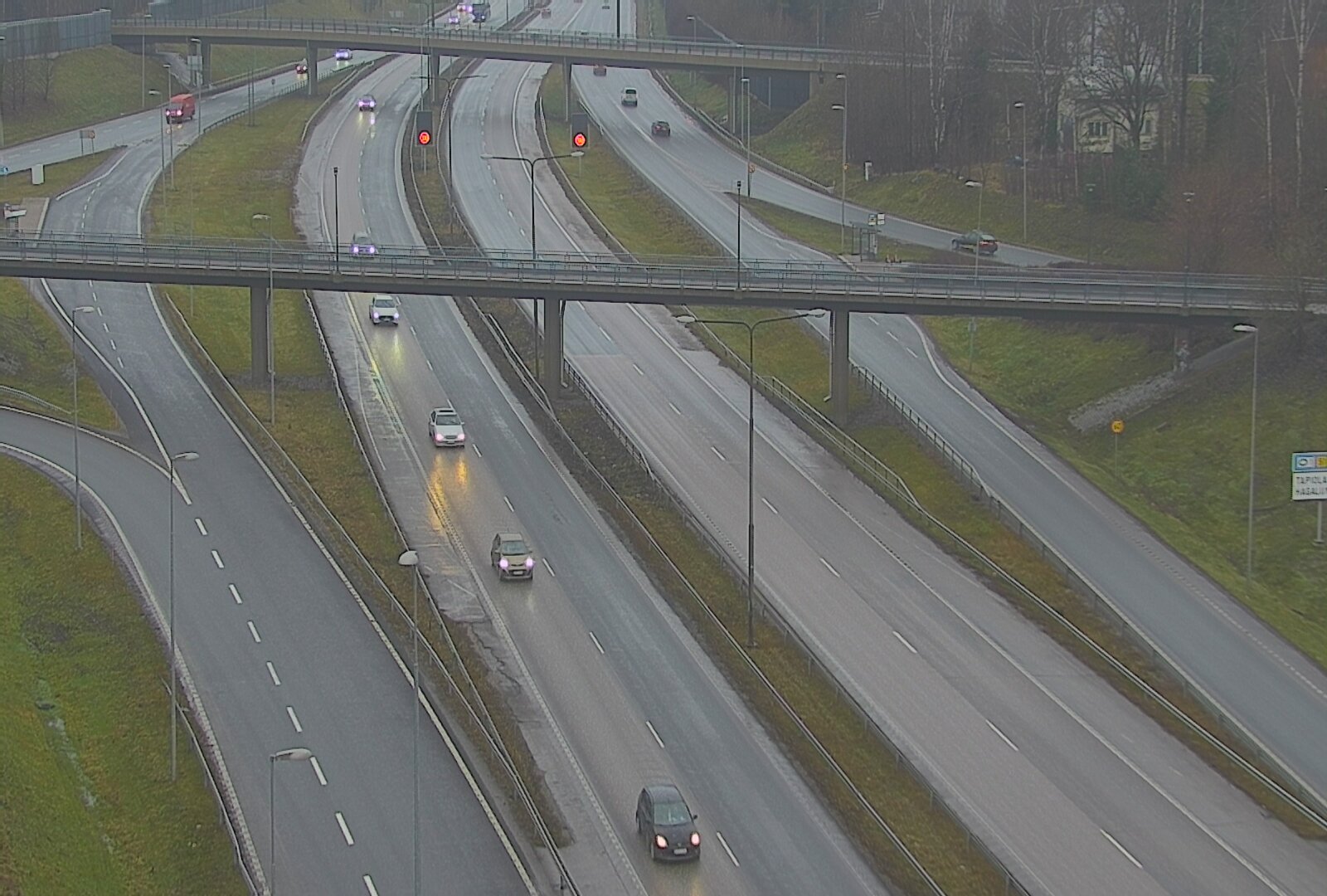 Weather Camera Image Väg 101 Esbo, Åboleden korsning, Espoo, Uusimaa