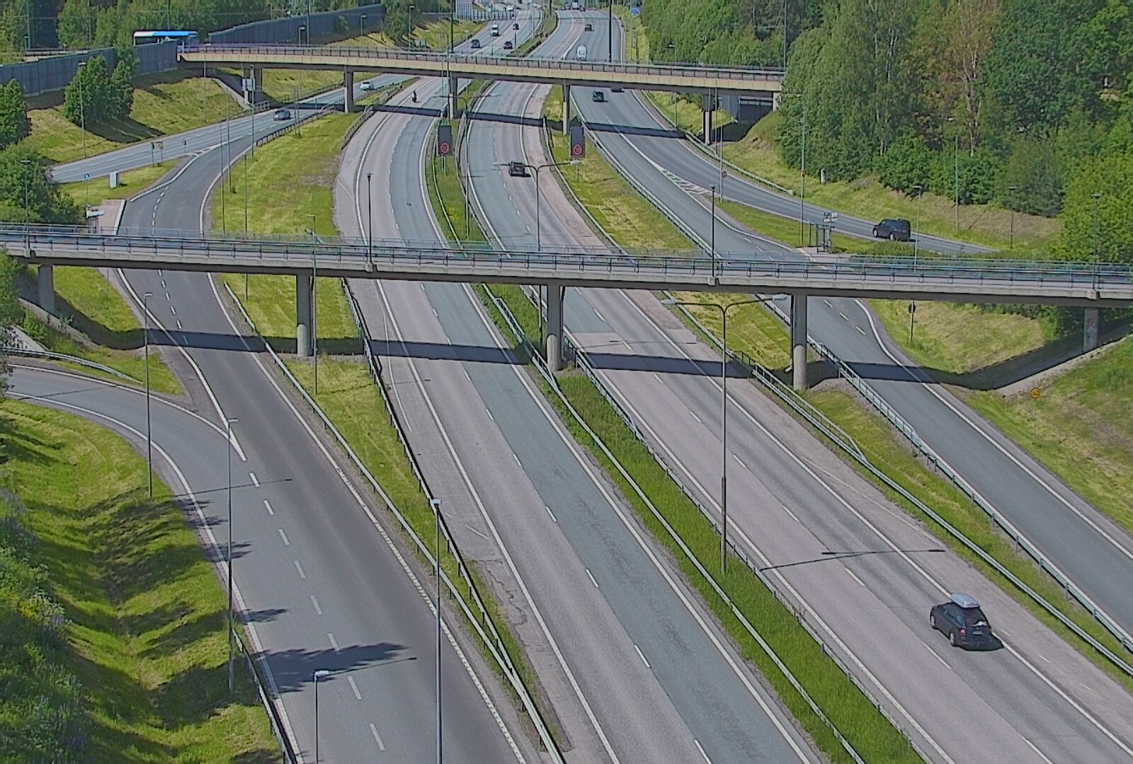 Kelikamerat Kuva Tie 101 Espoo, Turunväylän risteys, Espoo, Uusimaa