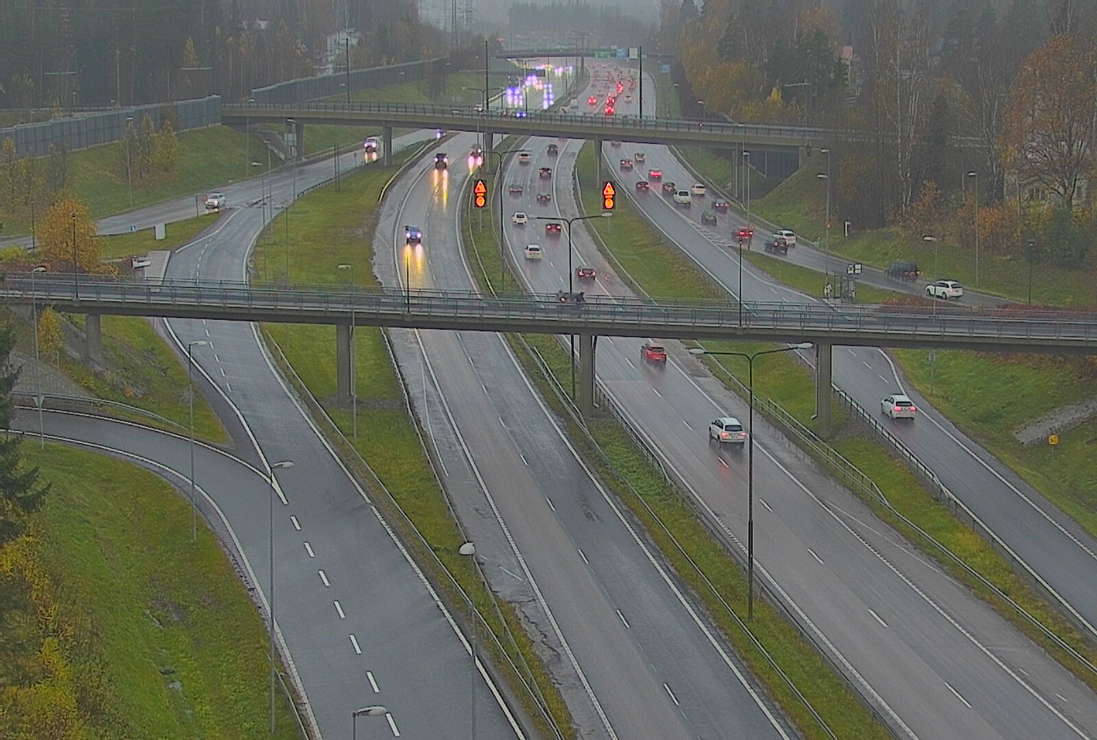 Kelikamerat Kuva Tie 101 Espoo, Turunväylän risteys, Espoo, Uusimaa