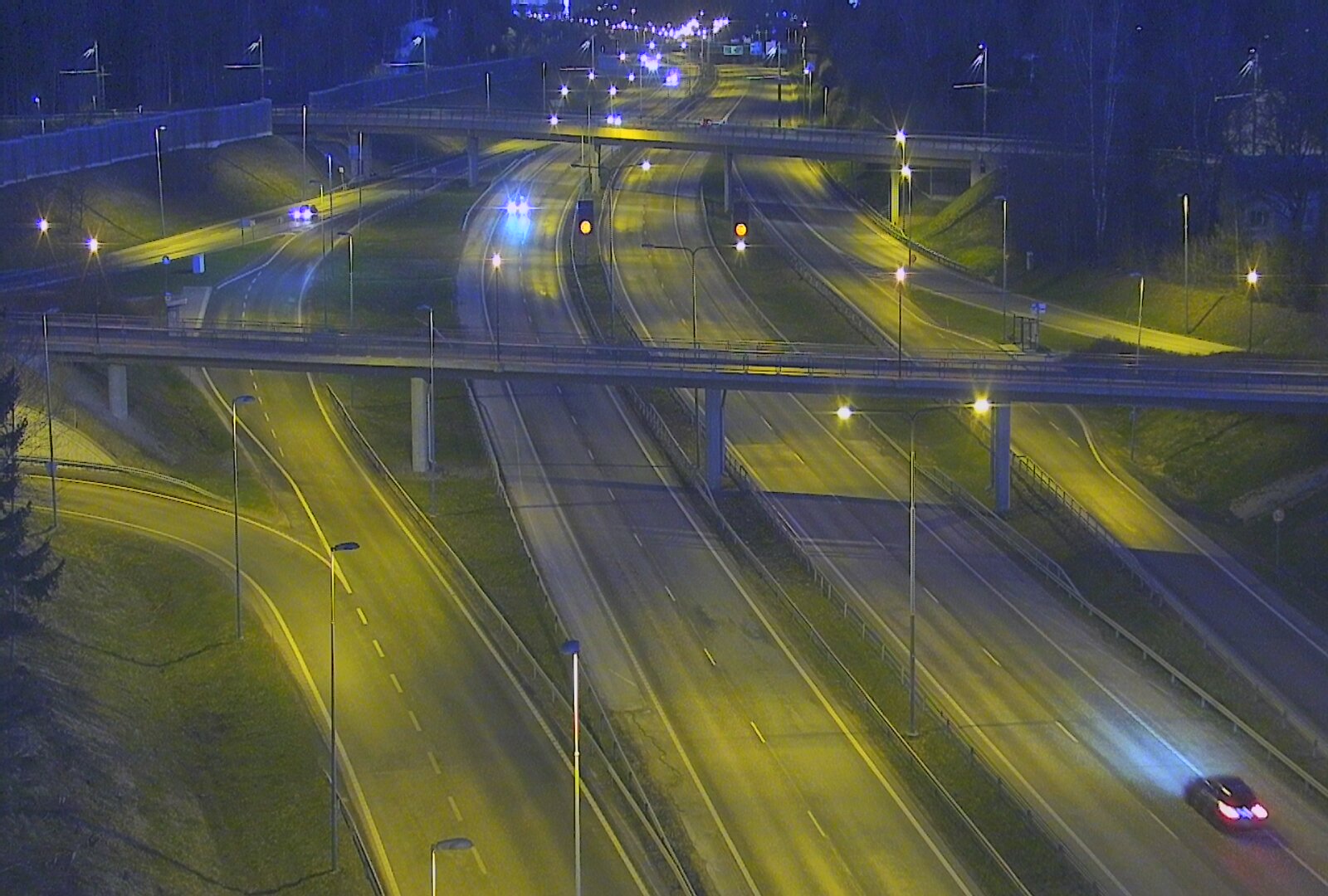 Kelikamerat Kuva Tie 101 Espoo, Turunväylän risteys, Espoo, Uusimaa