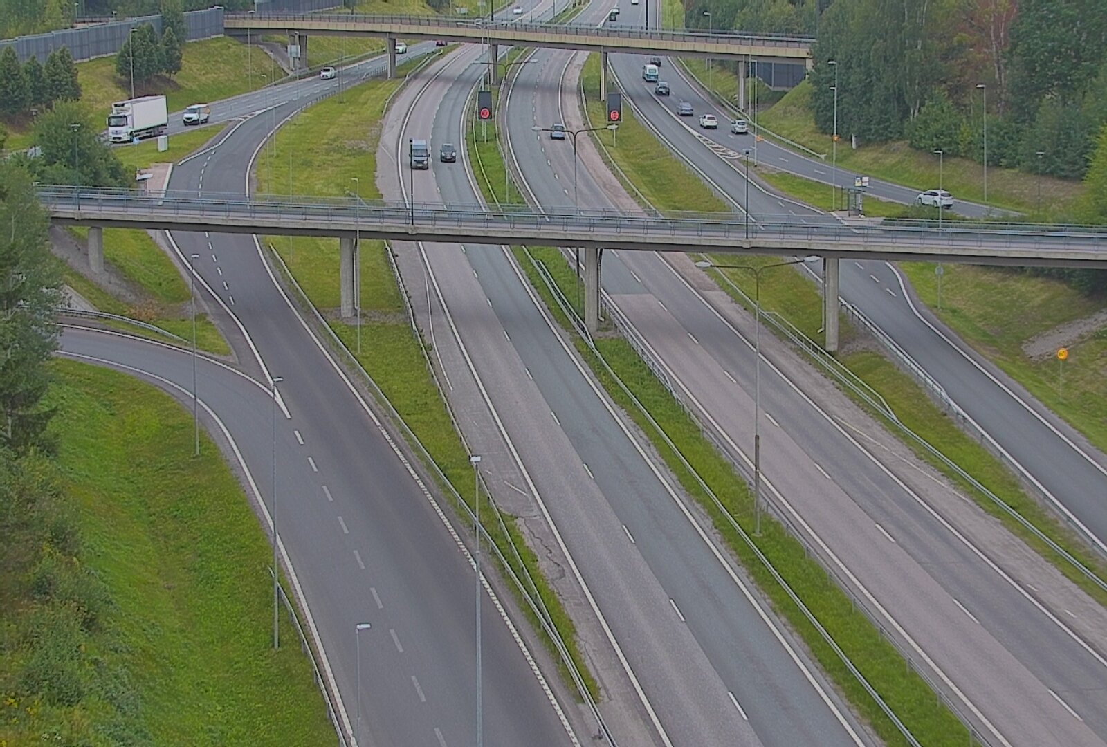 Weather Camera Image Väg 101 Esbo, Åboleden korsning, Espoo, Uusimaa