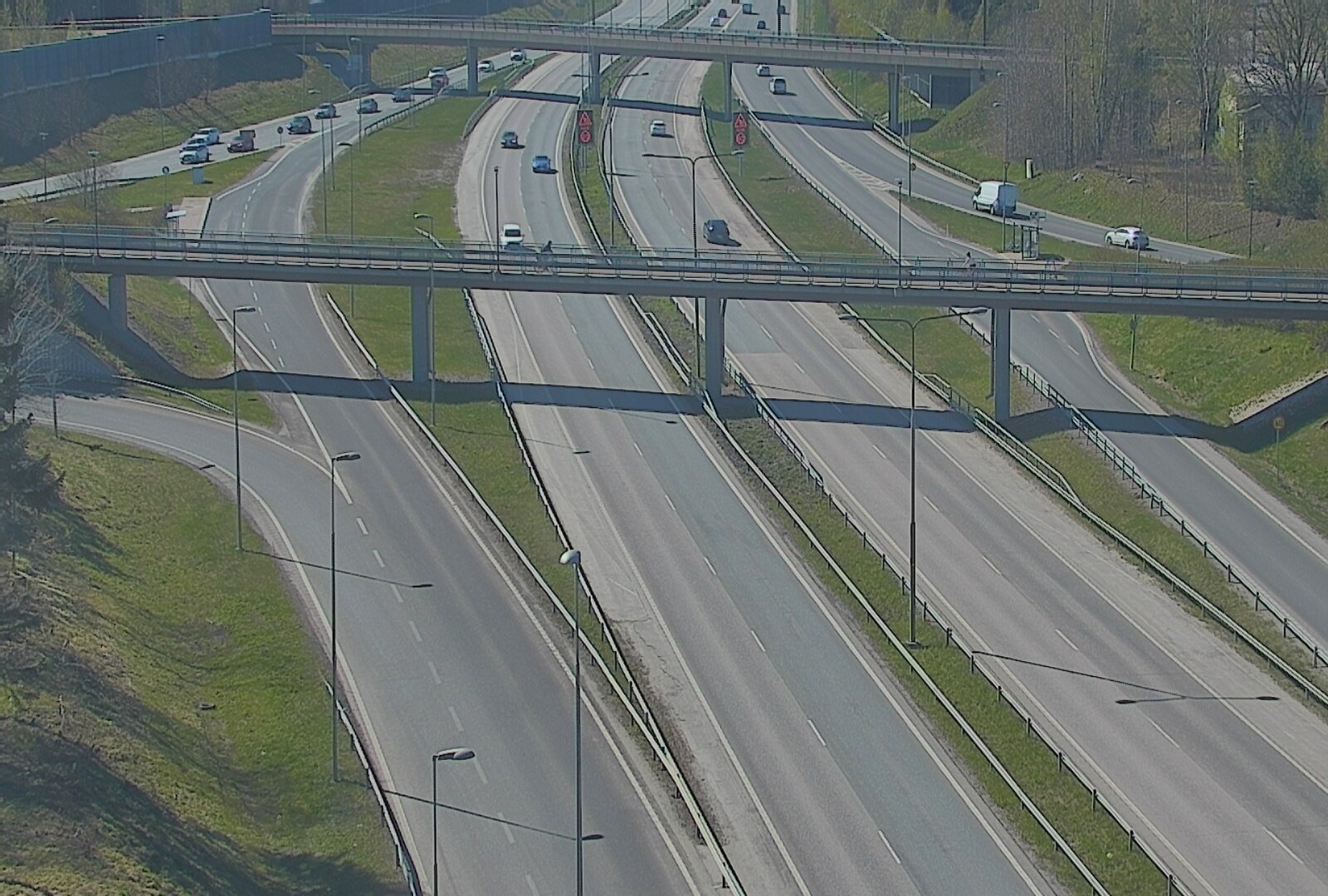Weather Camera Image Väg 101 Esbo, Åboleden korsning, Espoo, Uusimaa
