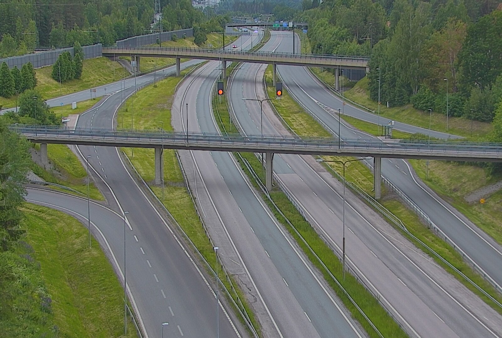Kelikamerat Kuva Tie 101 Espoo, Turunväylän risteys, Espoo, Uusimaa
