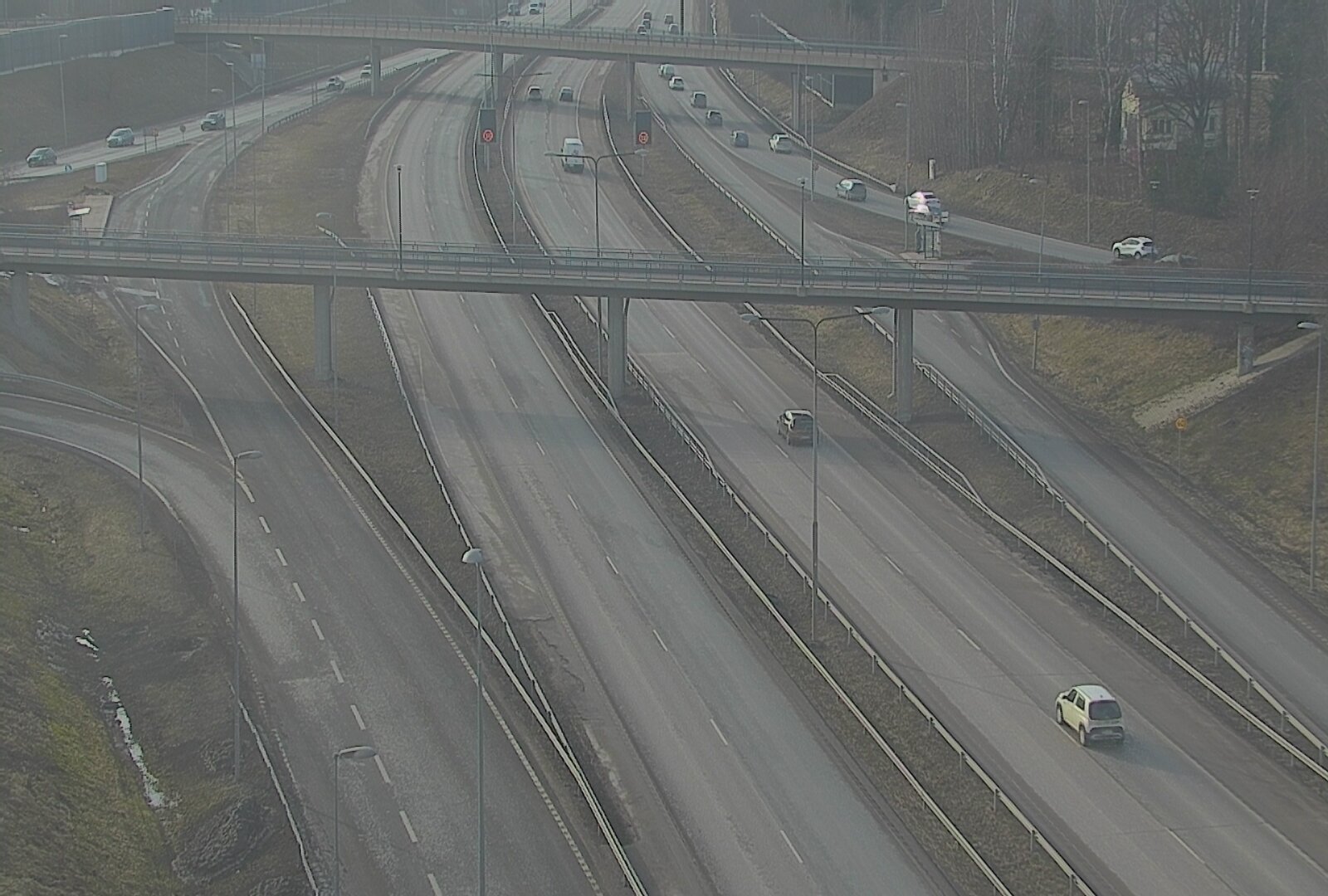 Kelikamerat Kuva Tie 101 Espoo, Turunväylän risteys, Espoo, Uusimaa