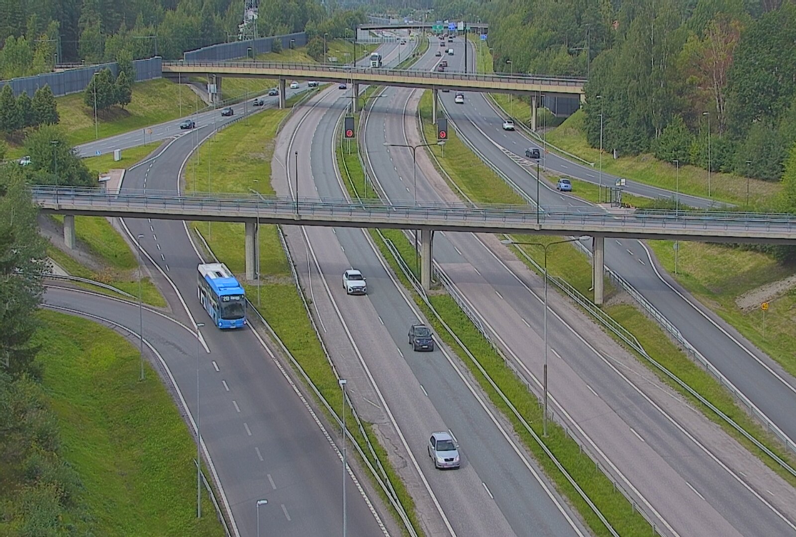 Kelikamerat Kuva Tie 101 Espoo, Turunväylän risteys, Espoo, Uusimaa