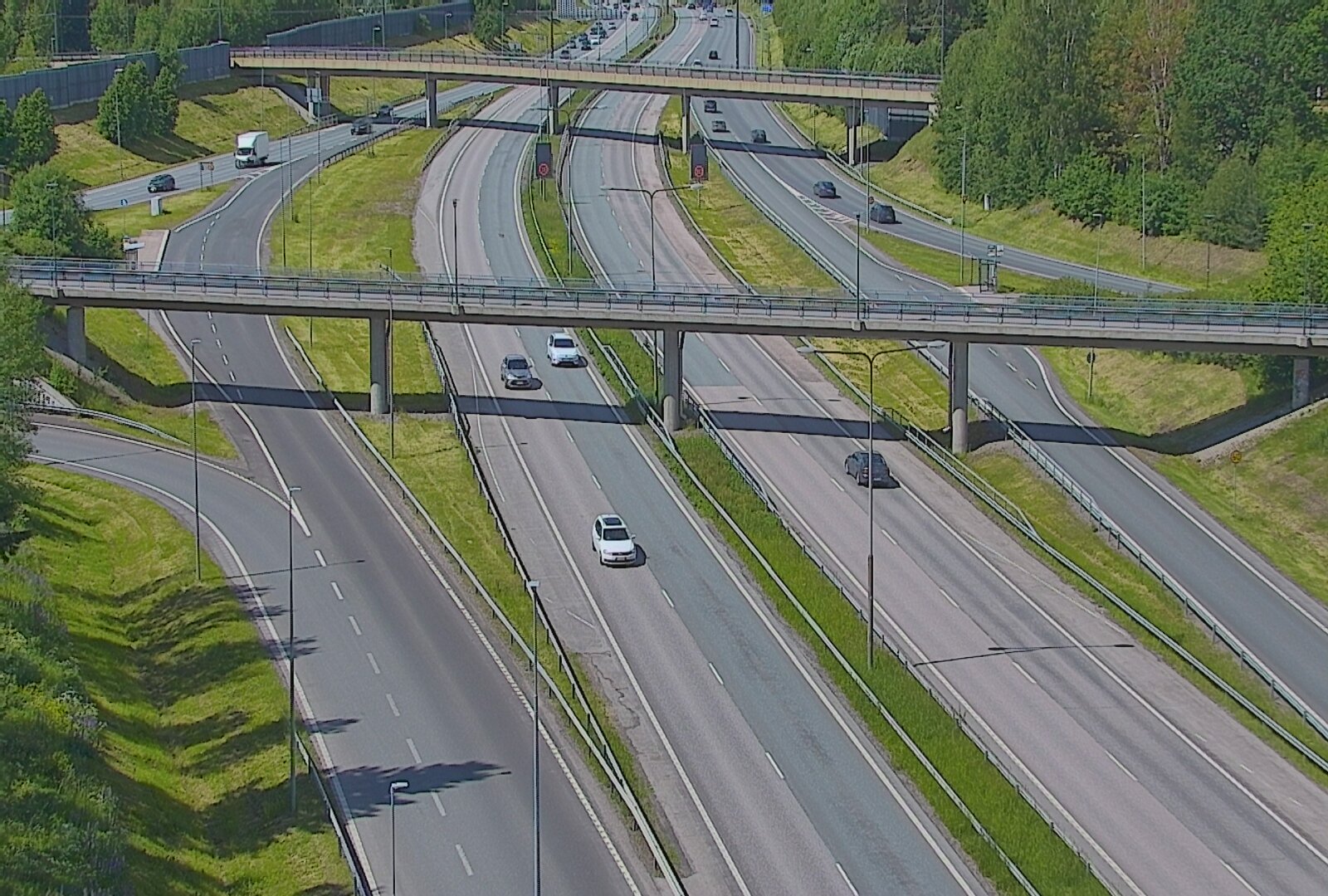Kelikamerat Kuva Tie 101 Espoo, Turunväylän risteys, Espoo, Uusimaa
