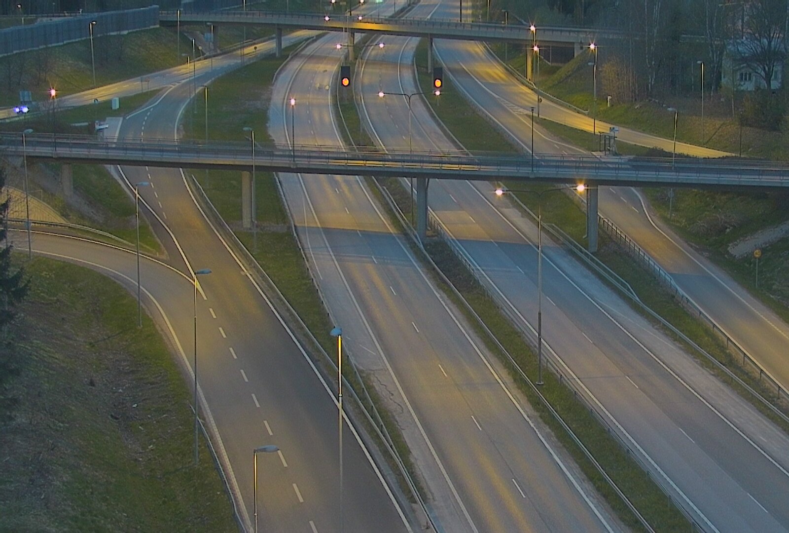 Weather Camera Image Road 101 Espoo, Turunväylä risteys, Espoo, Uusimaa