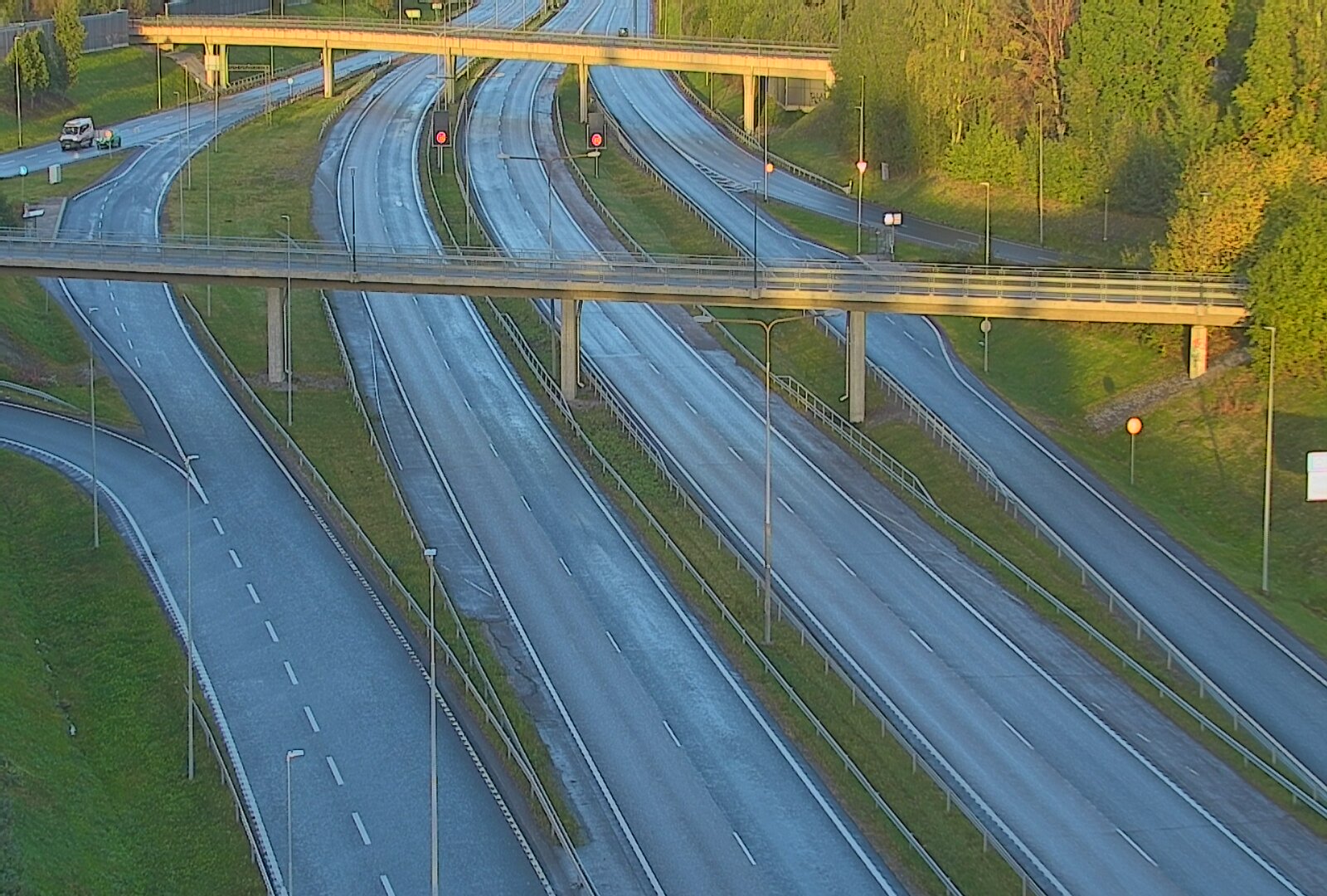 Weather Camera Image Väg 101 Esbo, Åboleden korsning, Espoo, Uusimaa