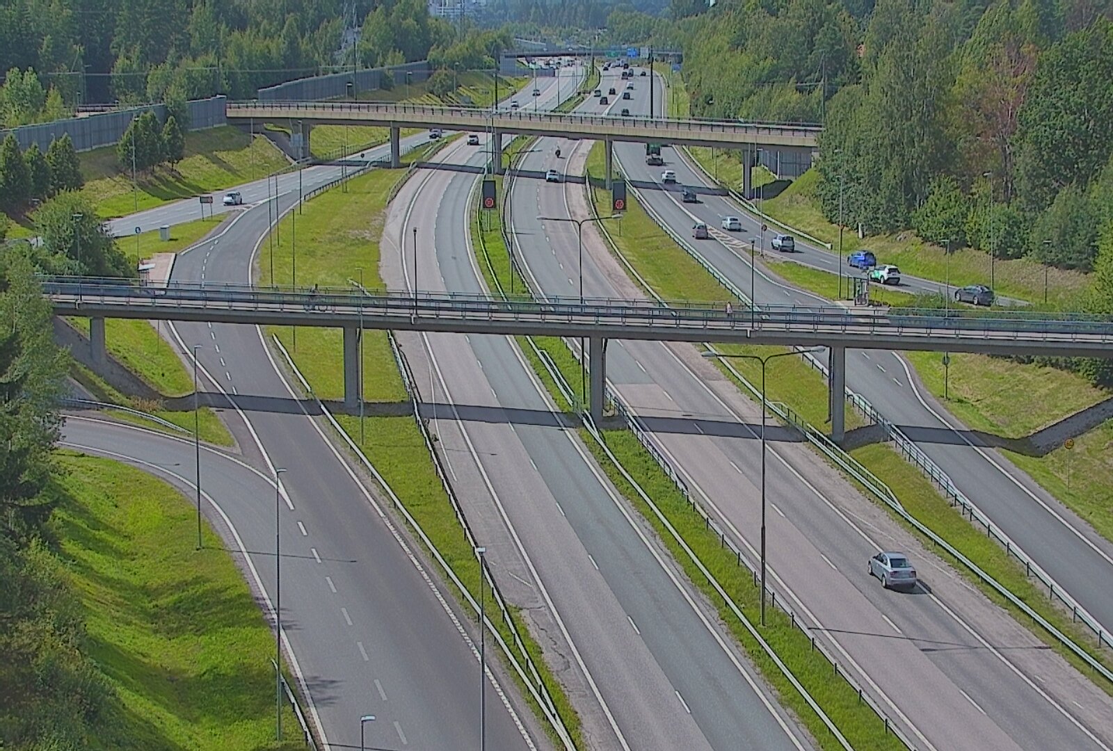 Kelikamerat Kuva Tie 101 Espoo, Turunväylän risteys, Espoo, Uusimaa
