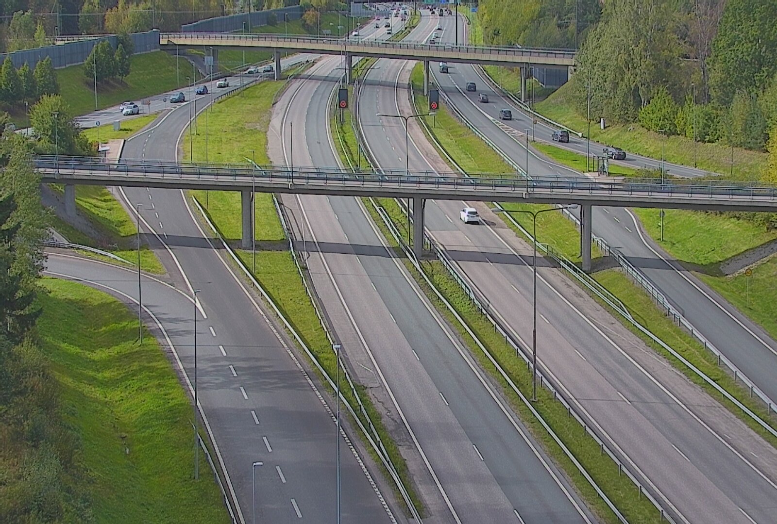 Weather Camera Image Road 101 Espoo, Turunväylä risteys, Espoo, Uusimaa