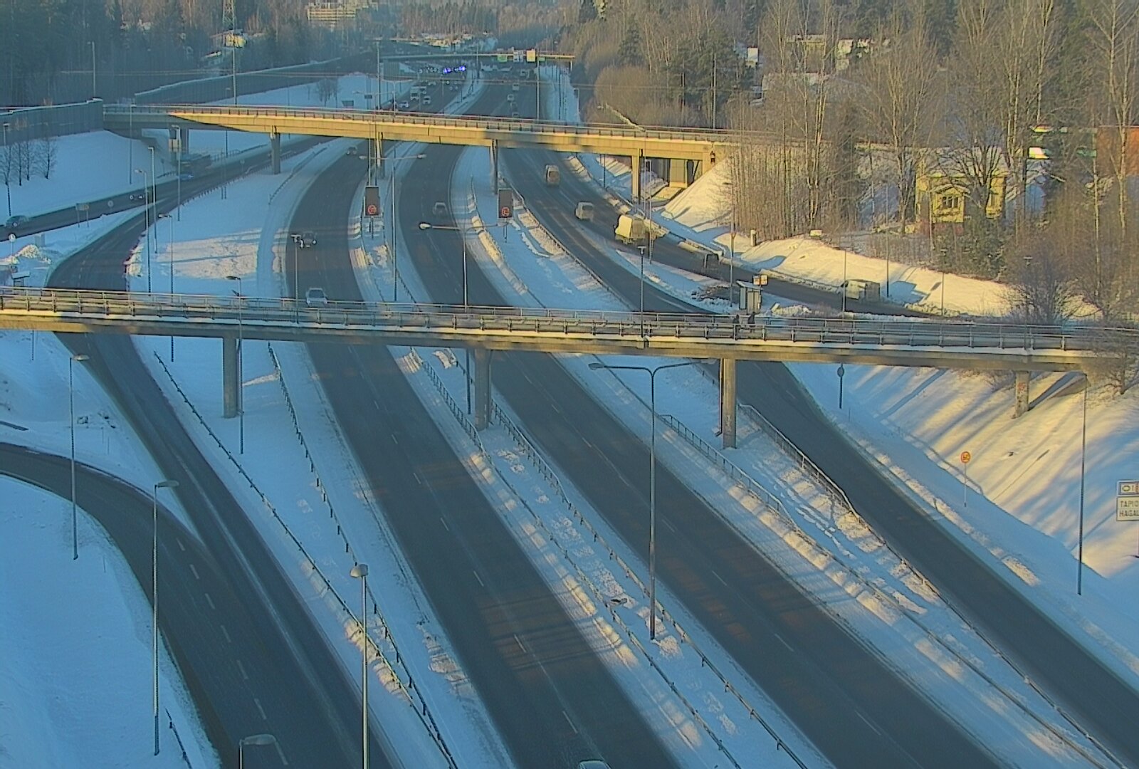 Kelikamerat Kuva Tie 101 Espoo, Turunväylän risteys, Espoo, Uusimaa