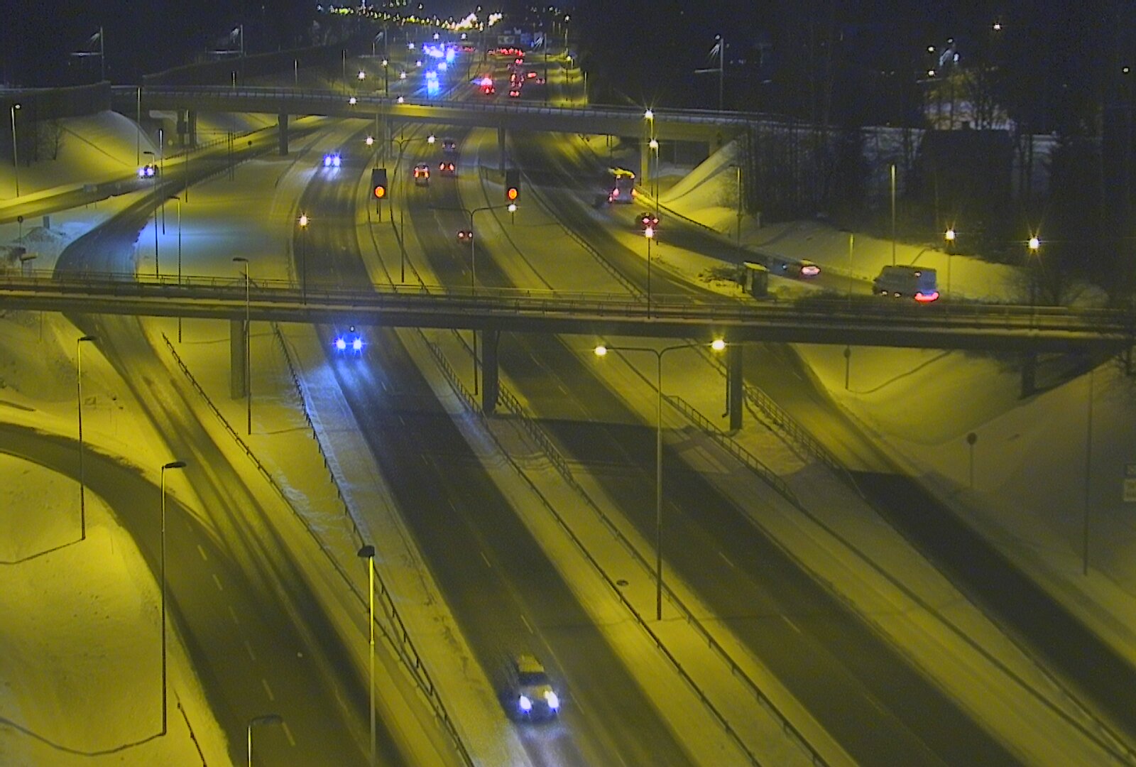 Kelikamerat Kuva Tie 101 Espoo, Turunväylän risteys, Espoo, Uusimaa