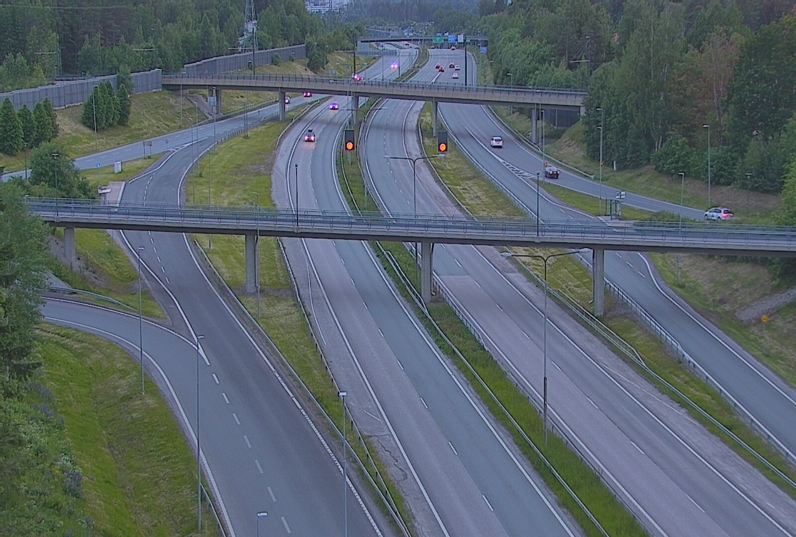 Kelikamerat Kuva Tie 101 Espoo, Turunväylän risteys, Espoo, Uusimaa