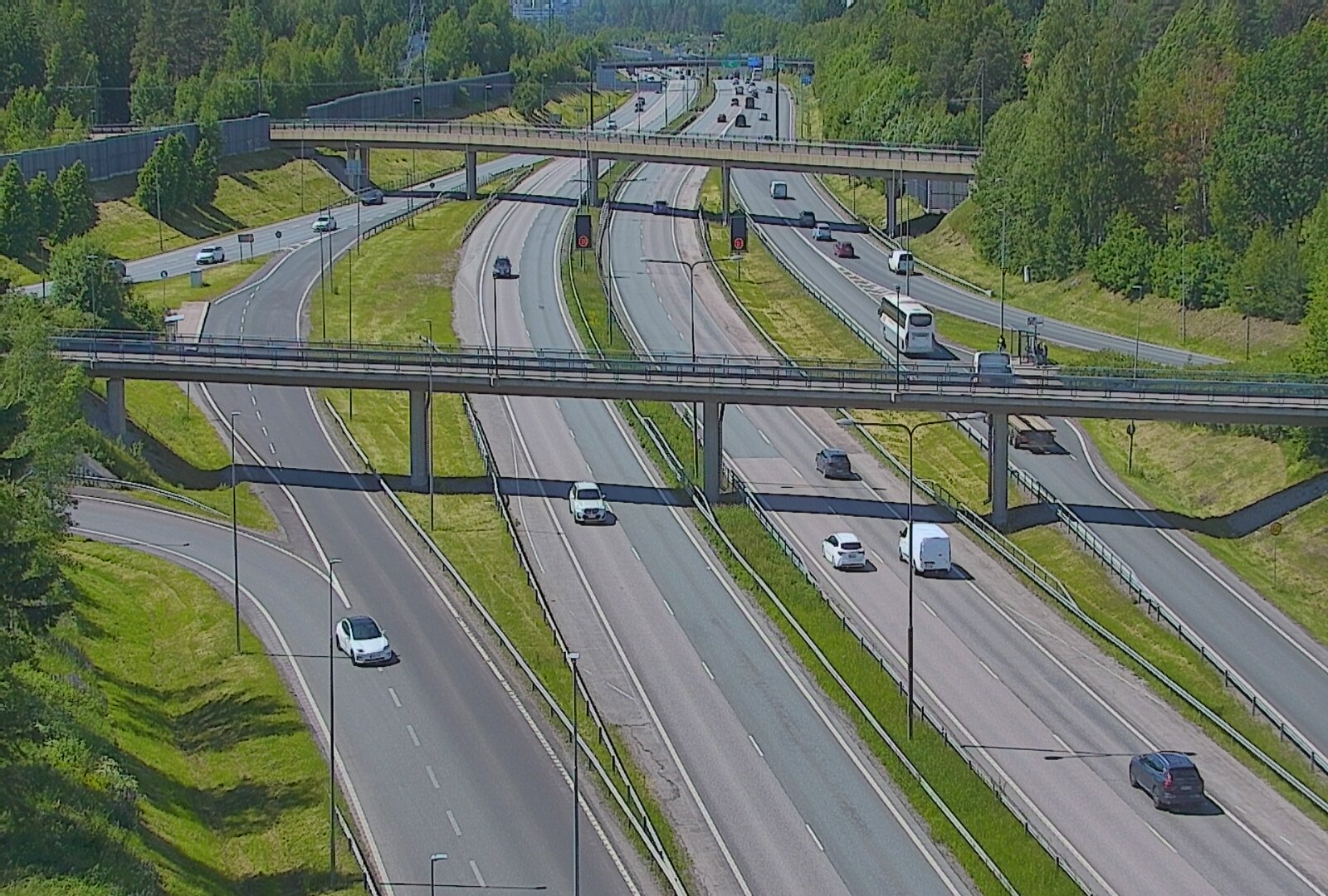Kelikamerat Kuva Tie 101 Espoo, Turunväylän risteys, Espoo, Uusimaa