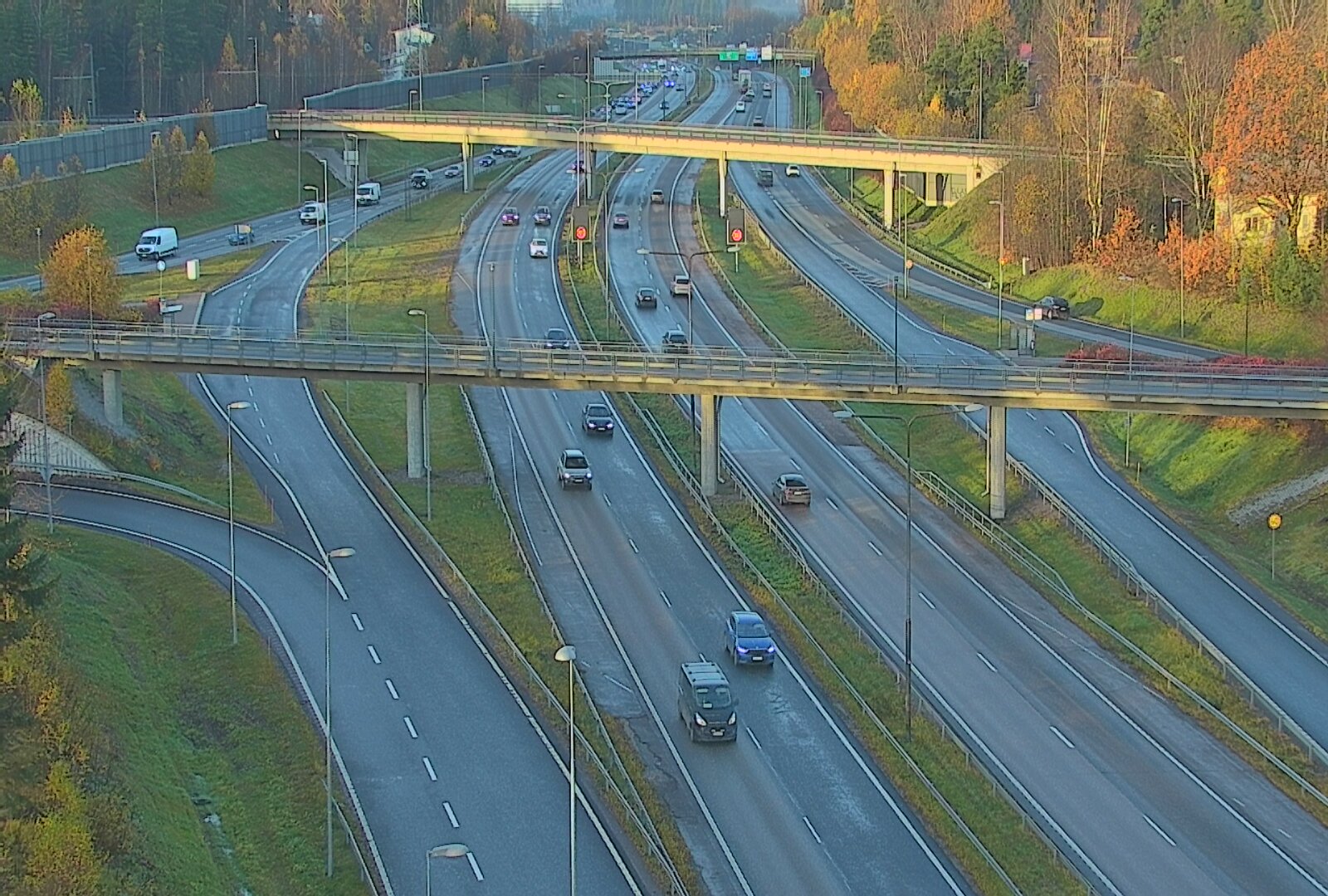 Kelikamerat Kuva Tie 101 Espoo, Turunväylän risteys, Espoo, Uusimaa