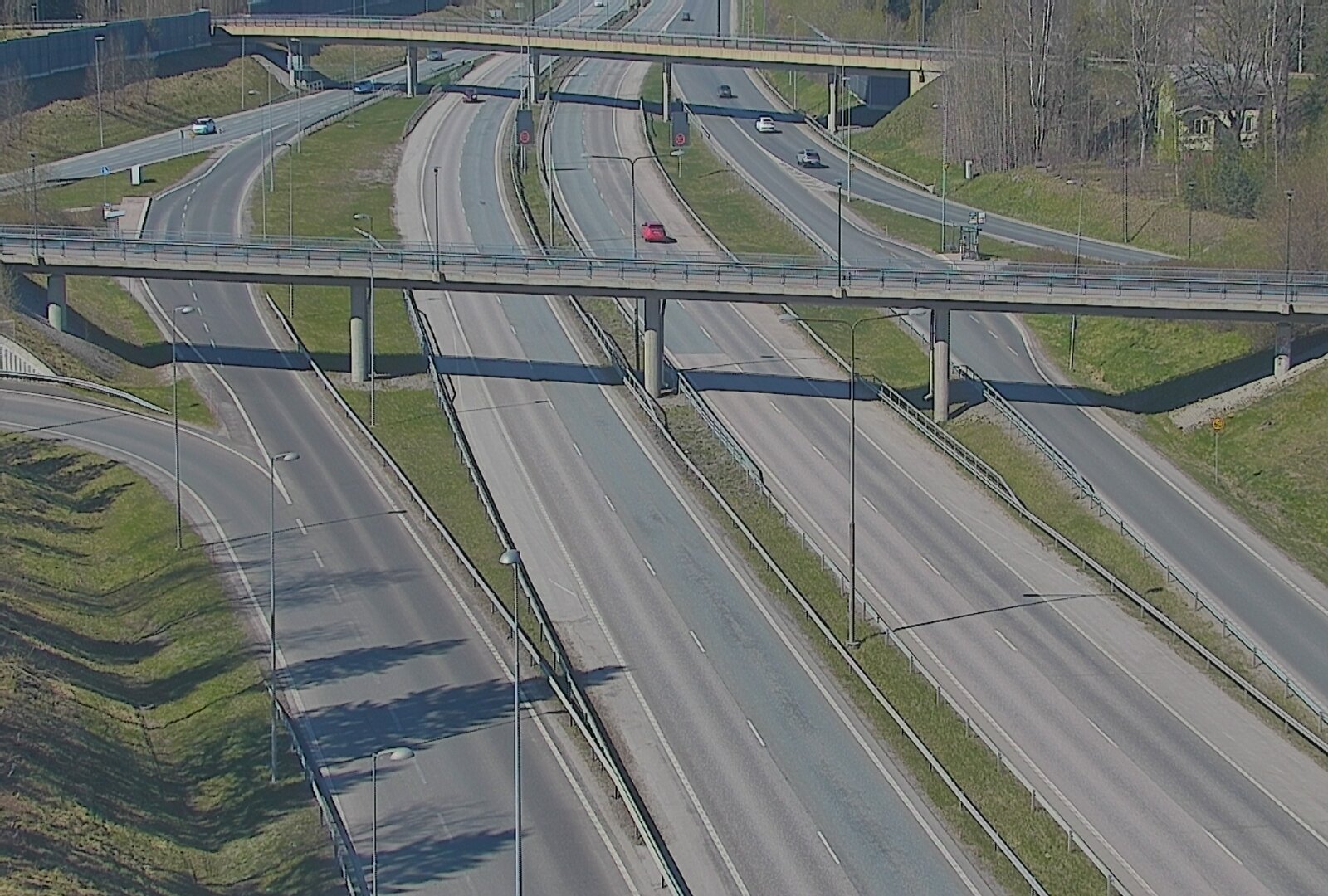 Kelikamerat Kuva Tie 101 Espoo, Turunväylän risteys, Espoo, Uusimaa