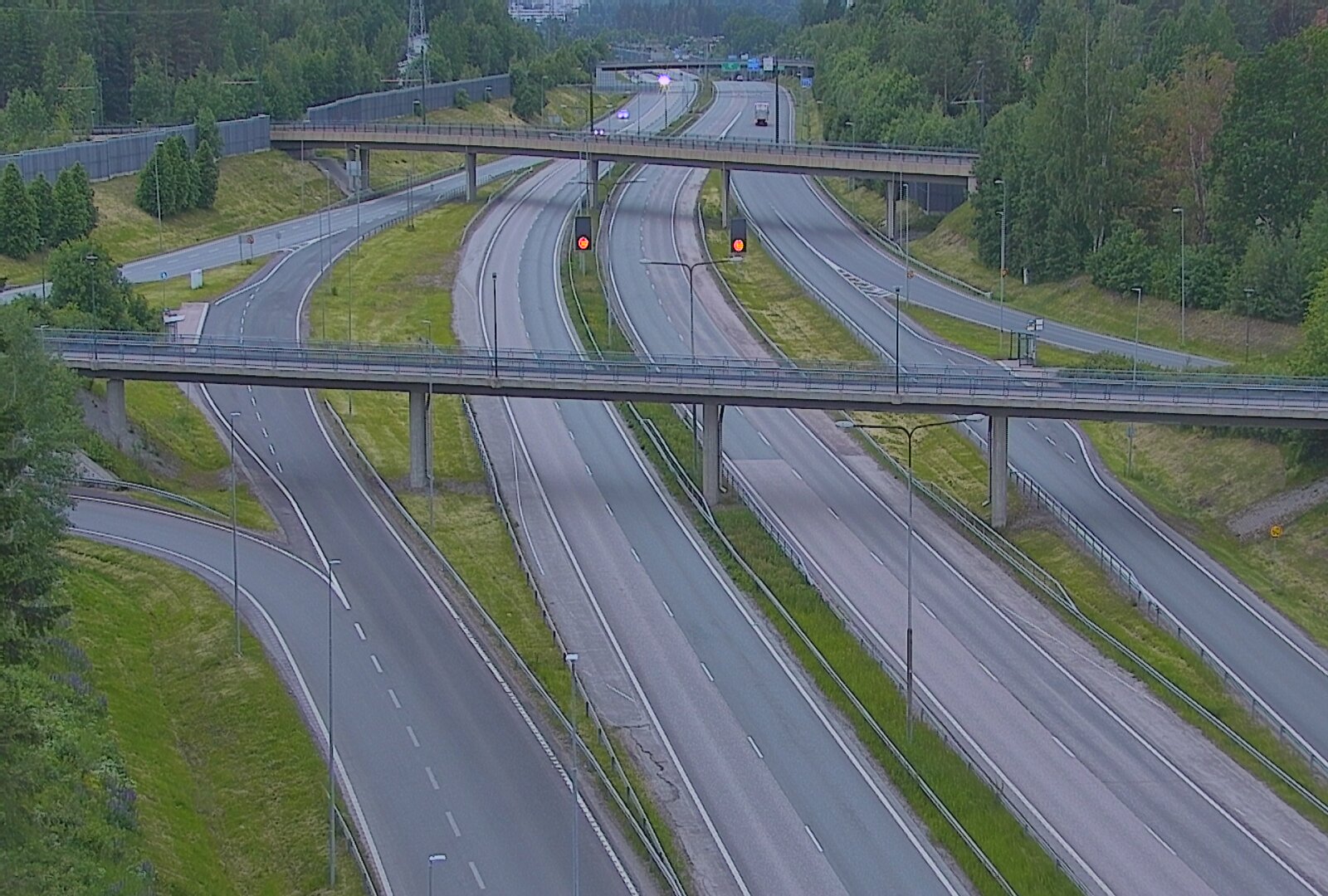 Kelikamerat Kuva Tie 101 Espoo, Turunväylän risteys, Espoo, Uusimaa