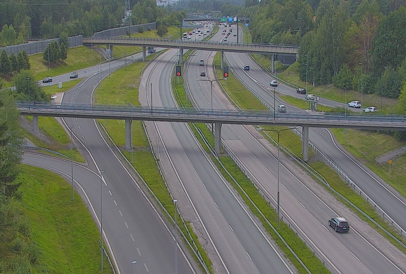 Kelikamerat Kuva Tie 101 Espoo, Turunväylän risteys, Espoo, Uusimaa