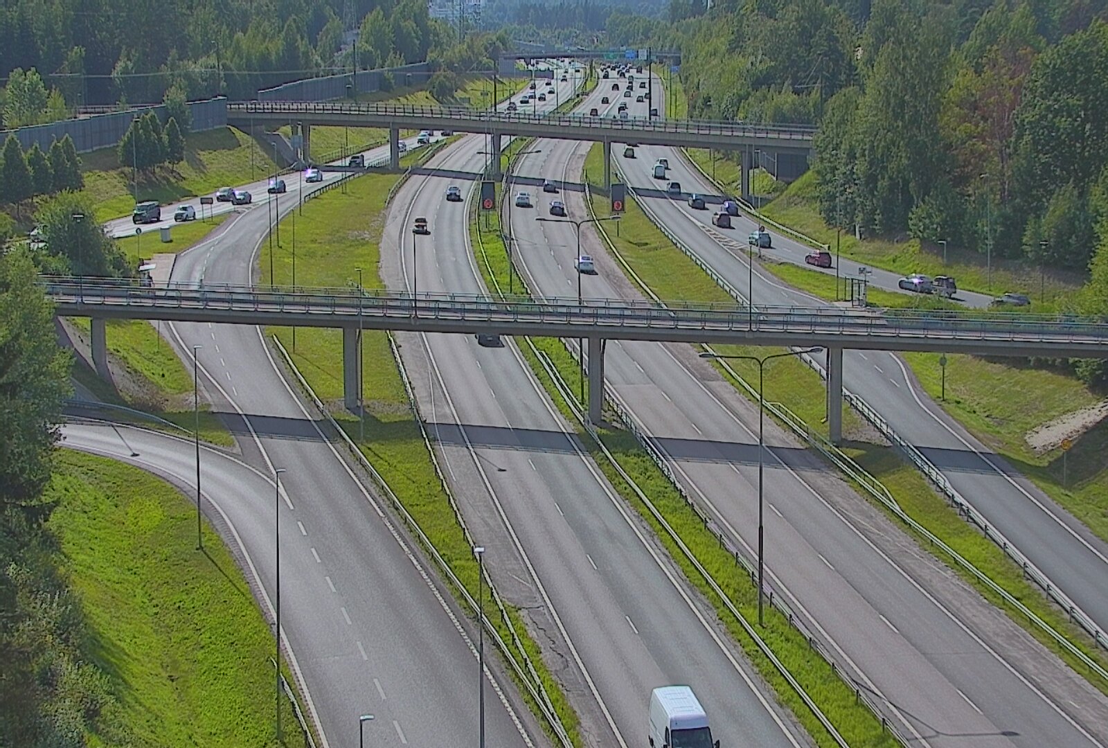Kelikamerat Kuva Tie 101 Espoo, Turunväylän risteys, Espoo, Uusimaa