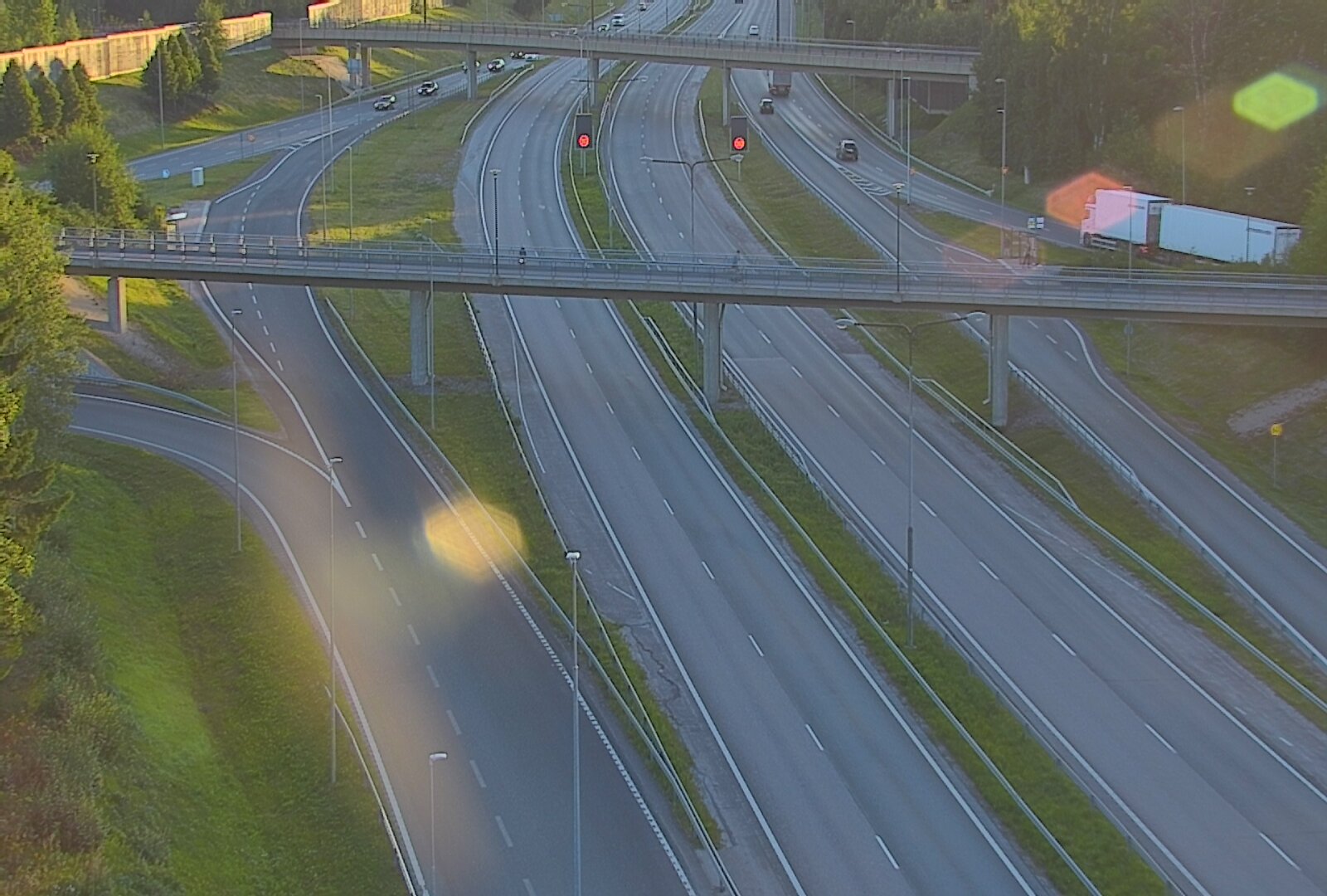 Kelikamerat Kuva Tie 101 Espoo, Turunväylän risteys, Espoo, Uusimaa