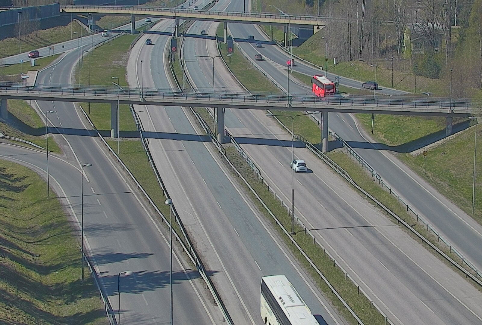 Kelikamerat Kuva Tie 101 Espoo, Turunväylän risteys, Espoo, Uusimaa