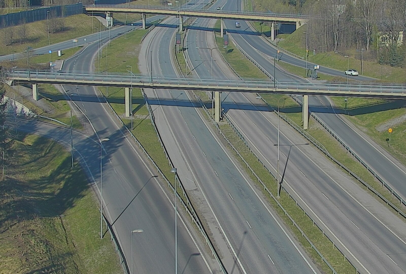Kelikamerat Kuva Tie 101 Espoo, Turunväylän risteys, Espoo, Uusimaa