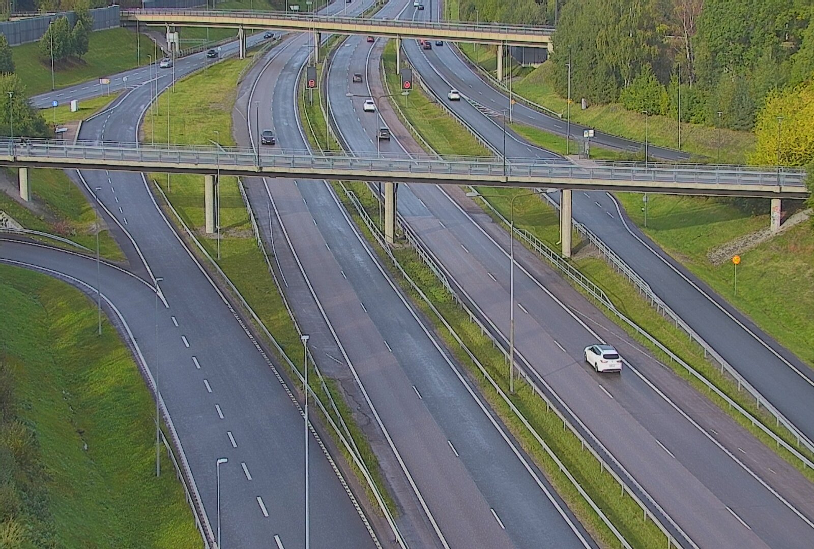 Kelikamerat Kuva Tie 101 Espoo, Turunväylän risteys, Espoo, Uusimaa