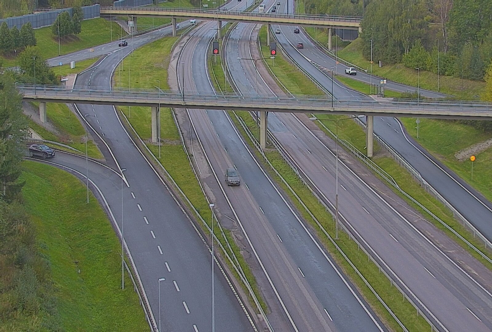 Weather Camera Image Road 101 Espoo, Turunväylä risteys, Espoo, Uusimaa