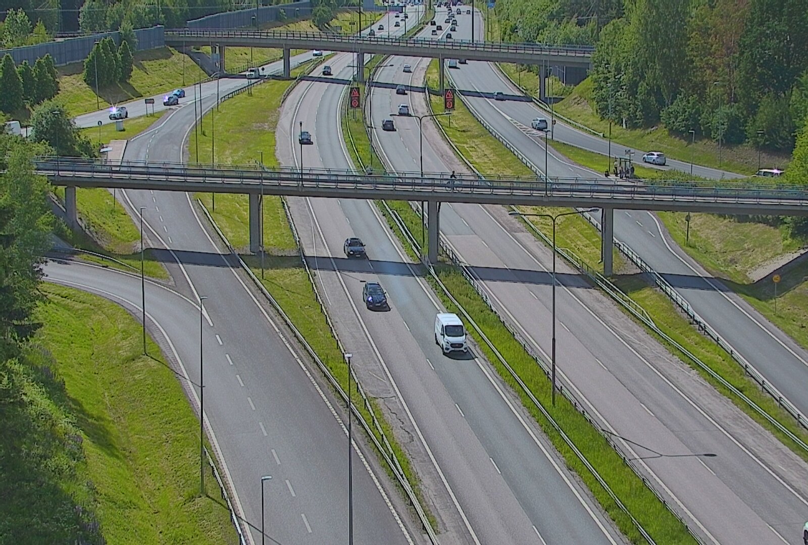 Kelikamerat Kuva Tie 101 Espoo, Turunväylän risteys, Espoo, Uusimaa