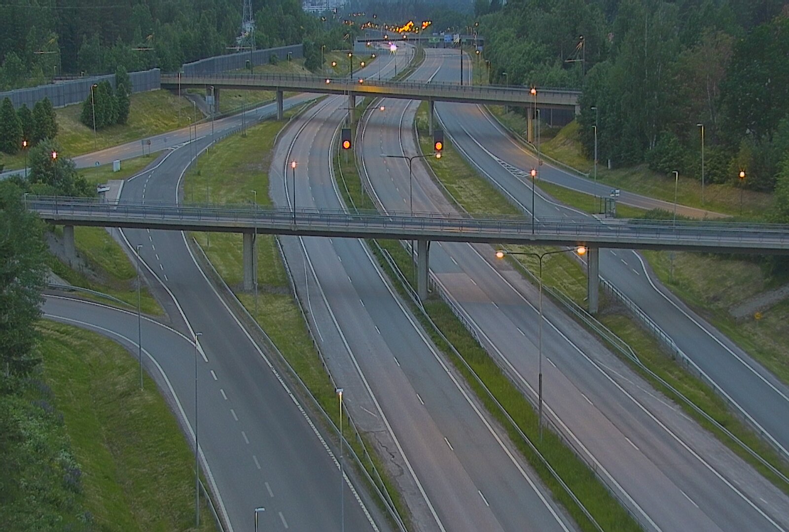 Kelikamerat Kuva Tie 101 Espoo, Turunväylän risteys, Espoo, Uusimaa