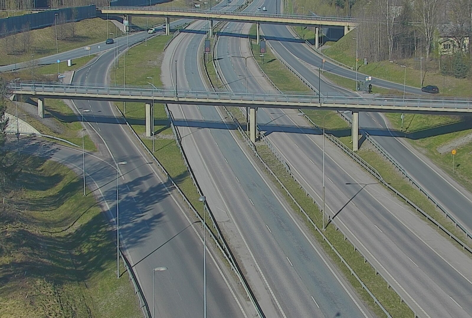 Kelikamerat Kuva Tie 101 Espoo, Turunväylän risteys, Espoo, Uusimaa