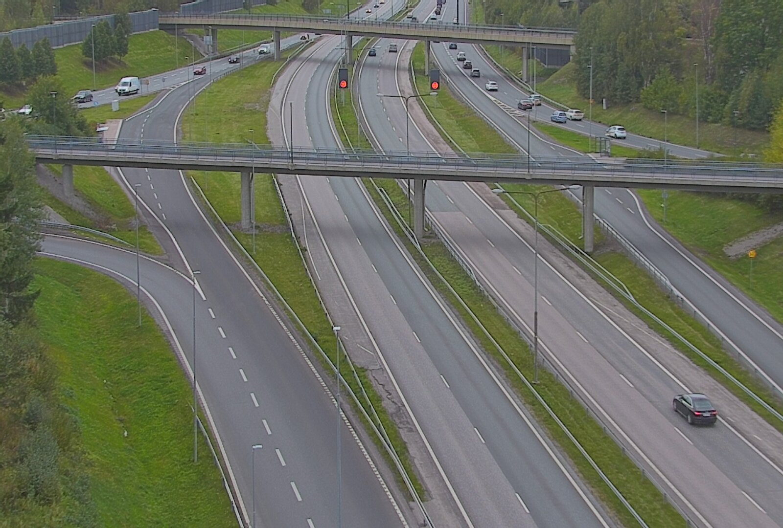 Kelikamerat Kuva Tie 101 Espoo, Turunväylän risteys, Espoo, Uusimaa