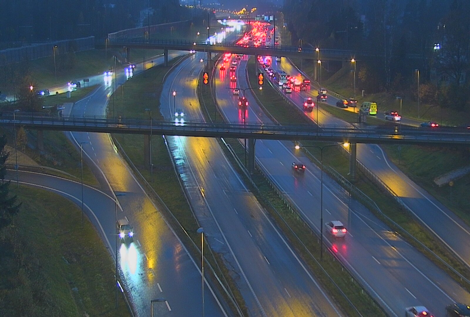 Kelikamerat Kuva Tie 101 Espoo, Turunväylän risteys, Espoo, Uusimaa