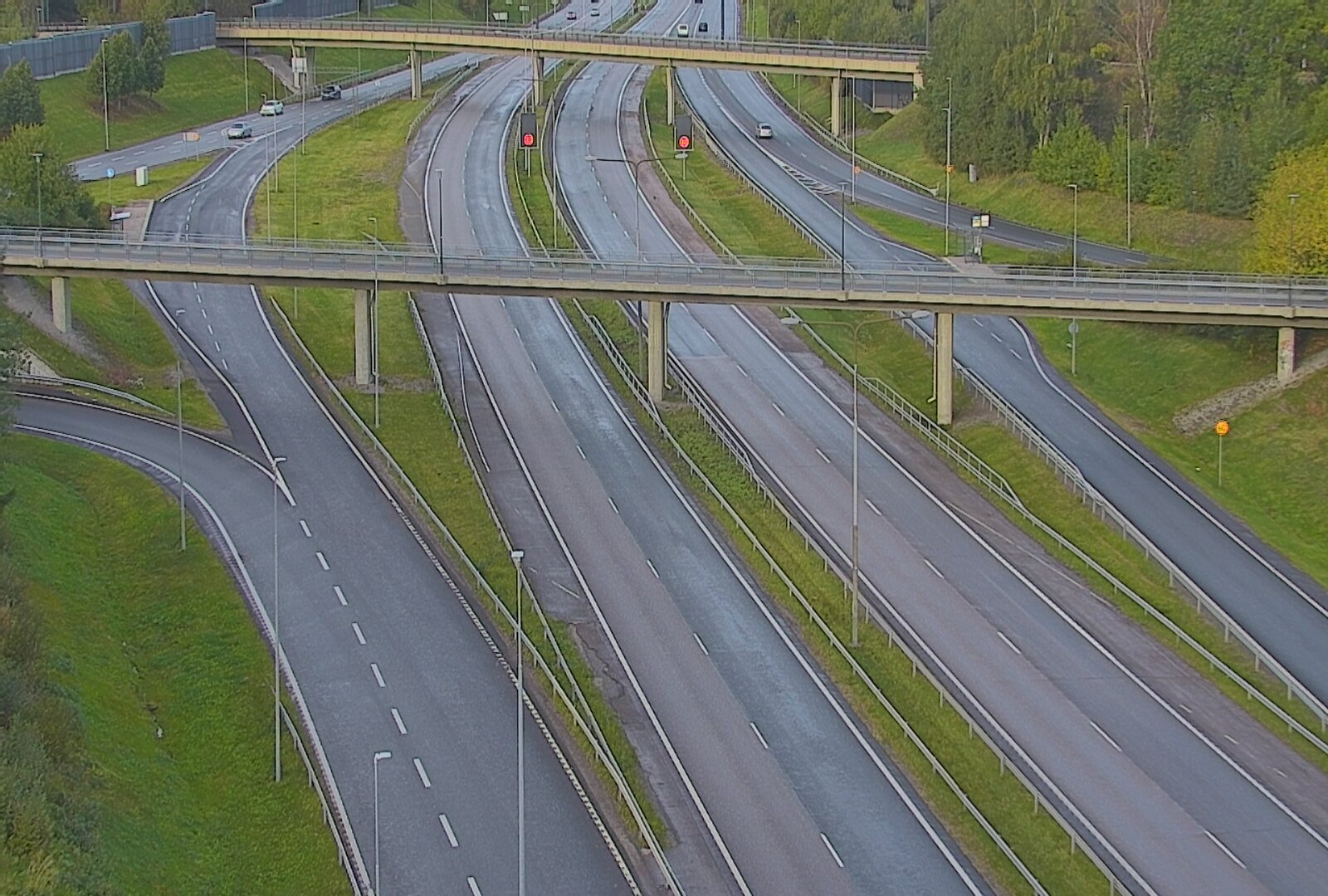 Weather Camera Image Road 101 Espoo, Turunväylä risteys, Espoo, Uusimaa