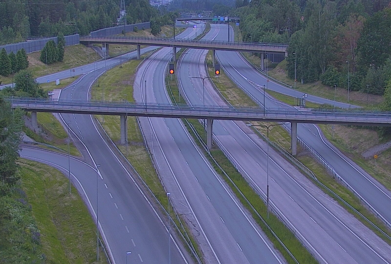 Kelikamerat Kuva Tie 101 Espoo, Turunväylän risteys, Espoo, Uusimaa