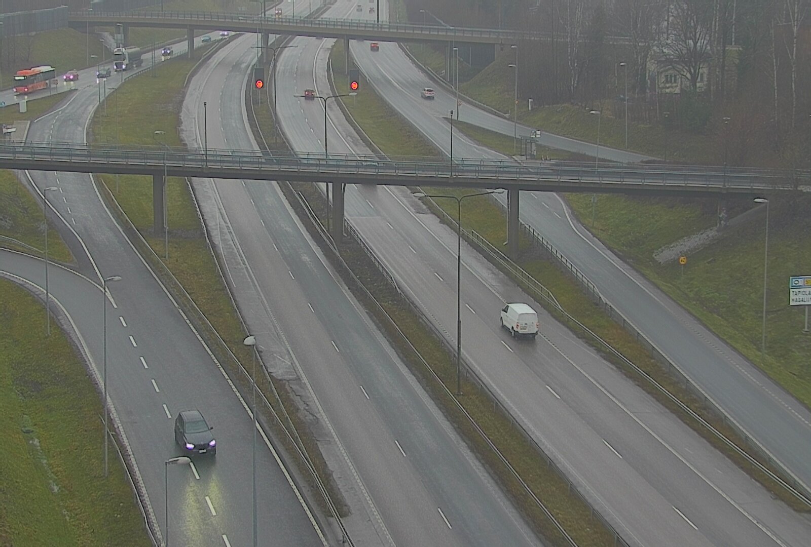 Weather Camera Image Väg 101 Esbo, Åboleden korsning, Espoo, Uusimaa