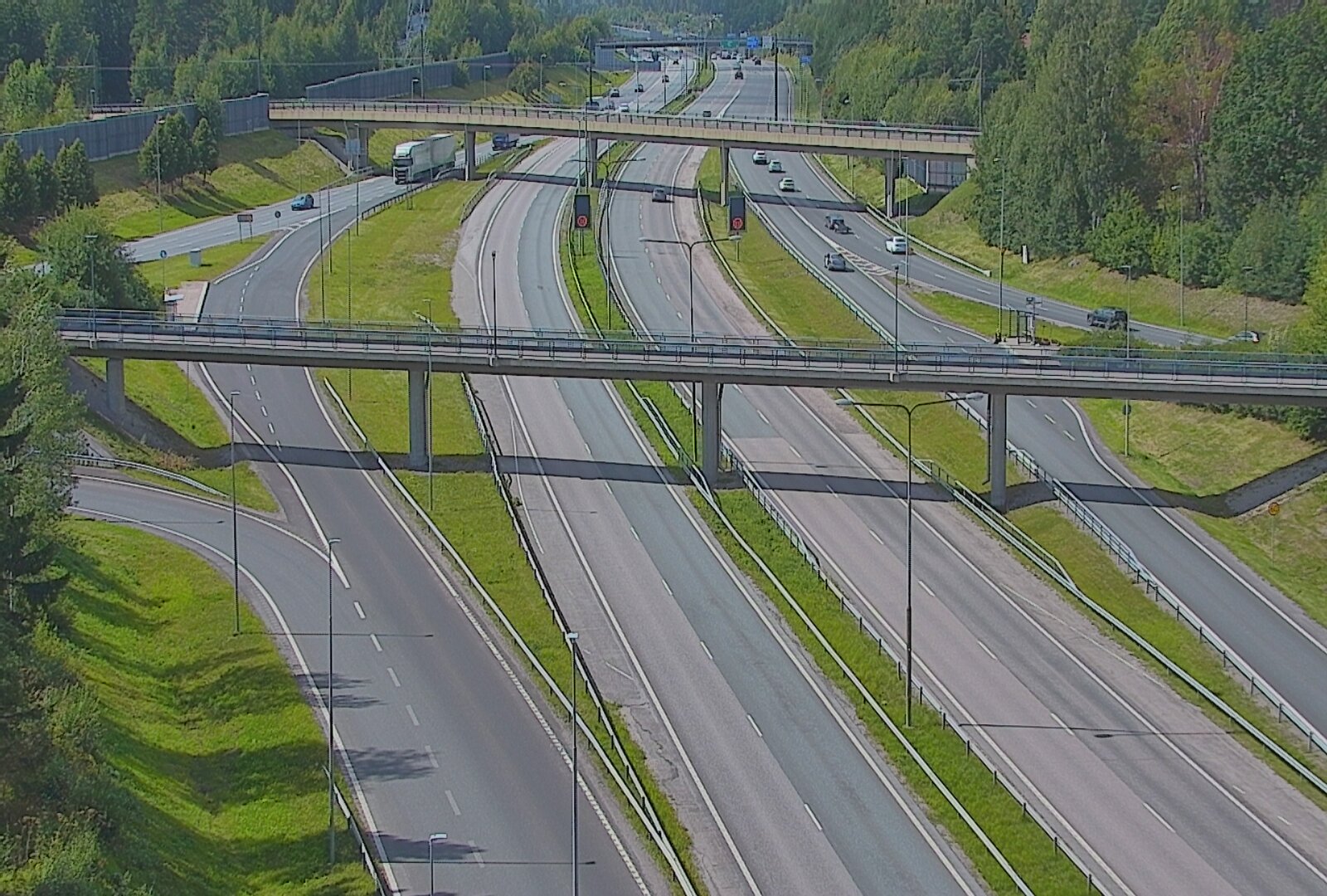 Kelikamerat Kuva Tie 101 Espoo, Turunväylän risteys, Espoo, Uusimaa