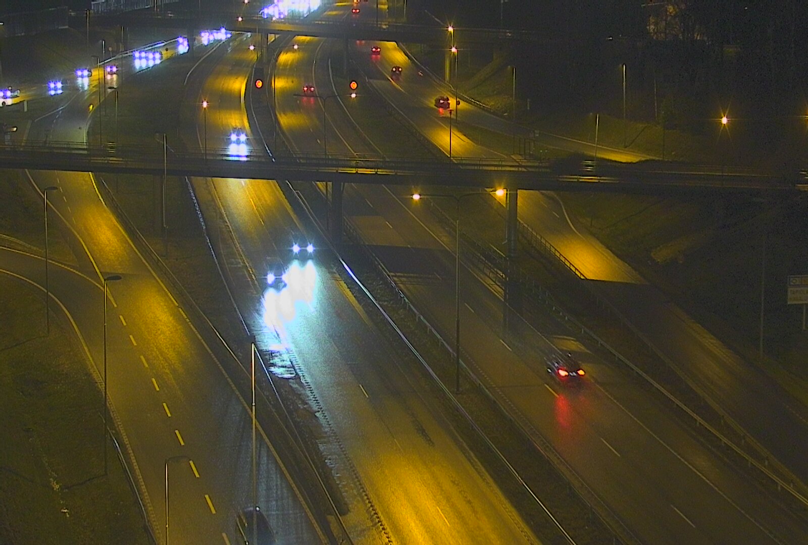 Weather Camera Image Väg 101 Esbo, Åboleden korsning, Espoo, Uusimaa