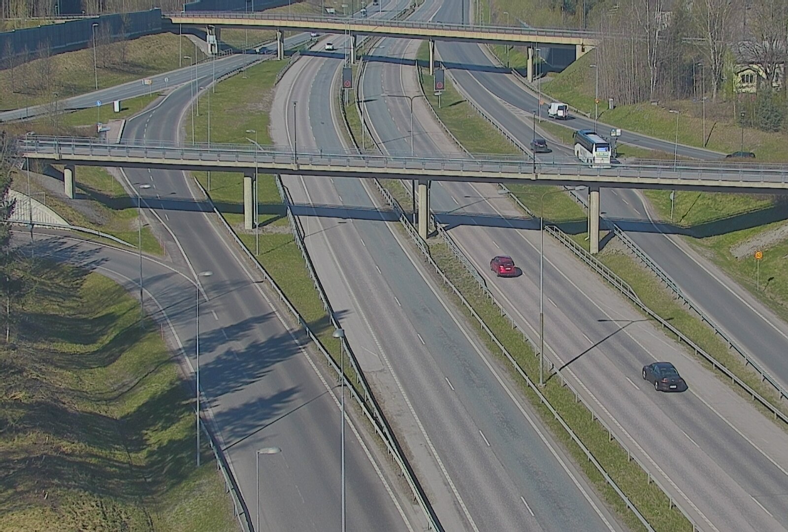 Kelikamerat Kuva Tie 101 Espoo, Turunväylän risteys, Espoo, Uusimaa