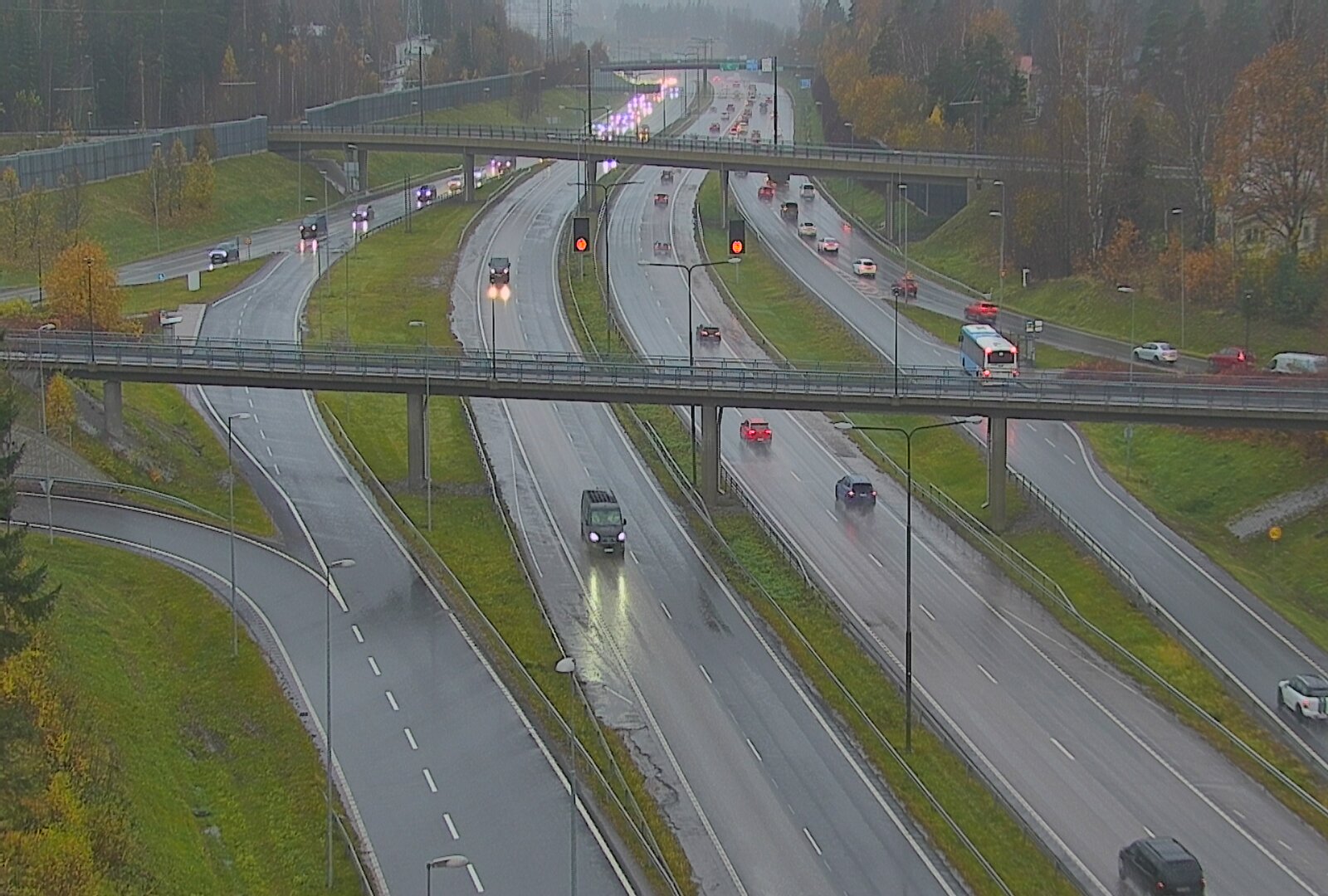 Kelikamerat Kuva Tie 101 Espoo, Turunväylän risteys, Espoo, Uusimaa