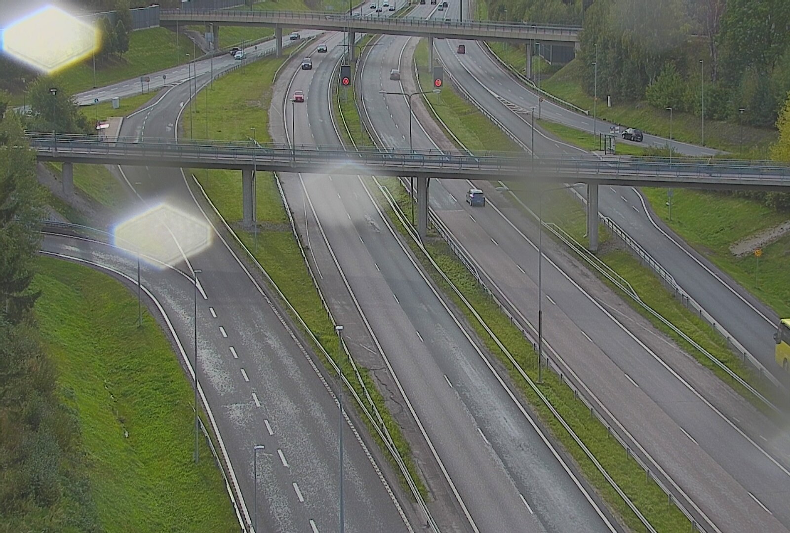Kelikamerat Kuva Tie 101 Espoo, Turunväylän risteys, Espoo, Uusimaa