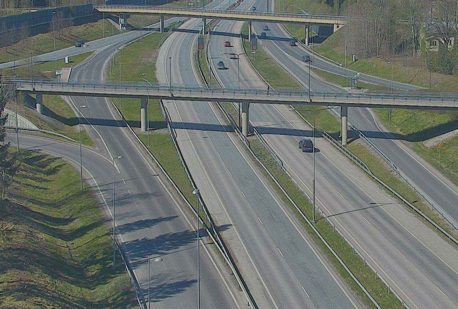 Weather Camera Image Väg 101 Esbo, Åboleden korsning, Espoo, Uusimaa