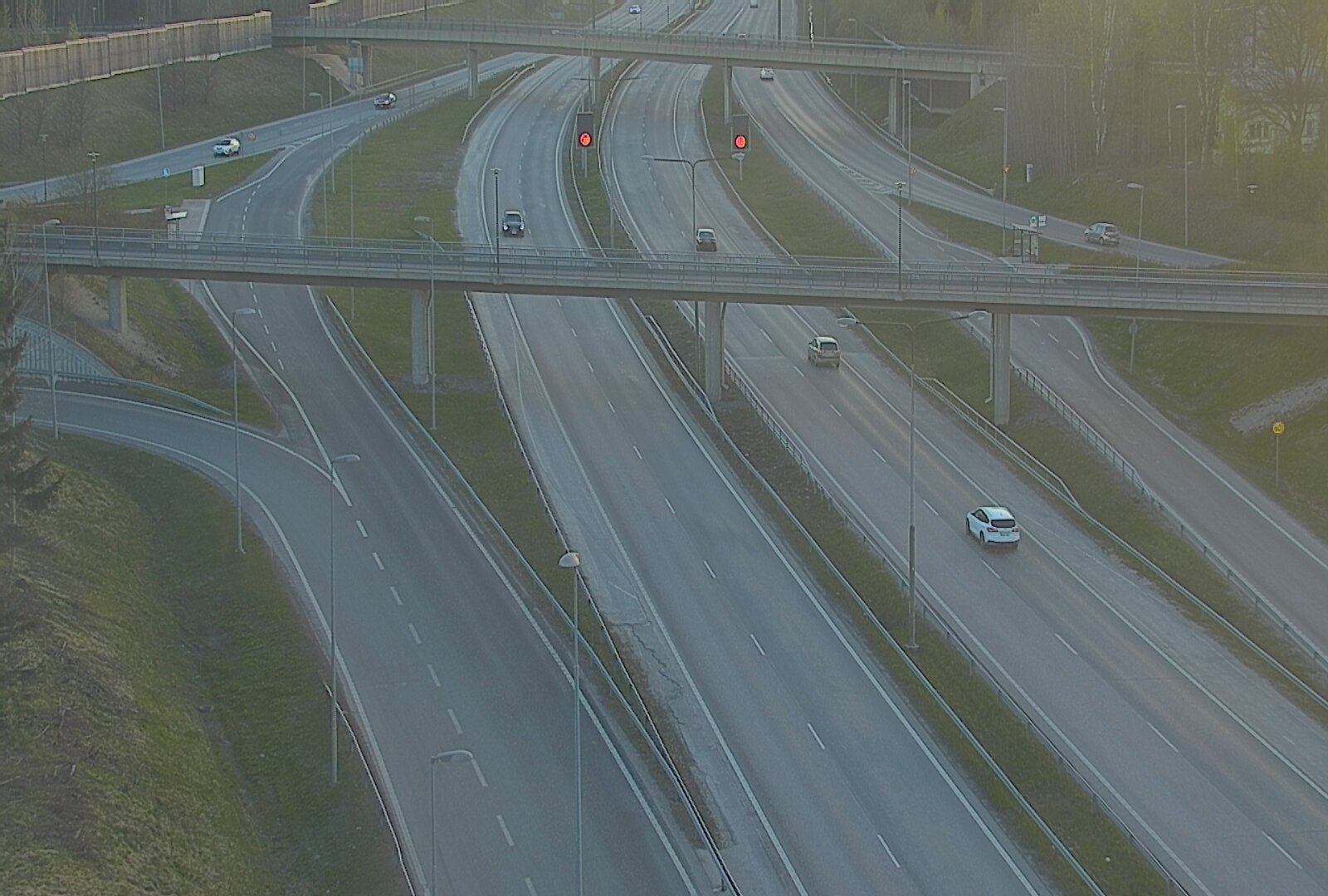 Kelikamerat Kuva Tie 101 Espoo, Turunväylän risteys, Espoo, Uusimaa